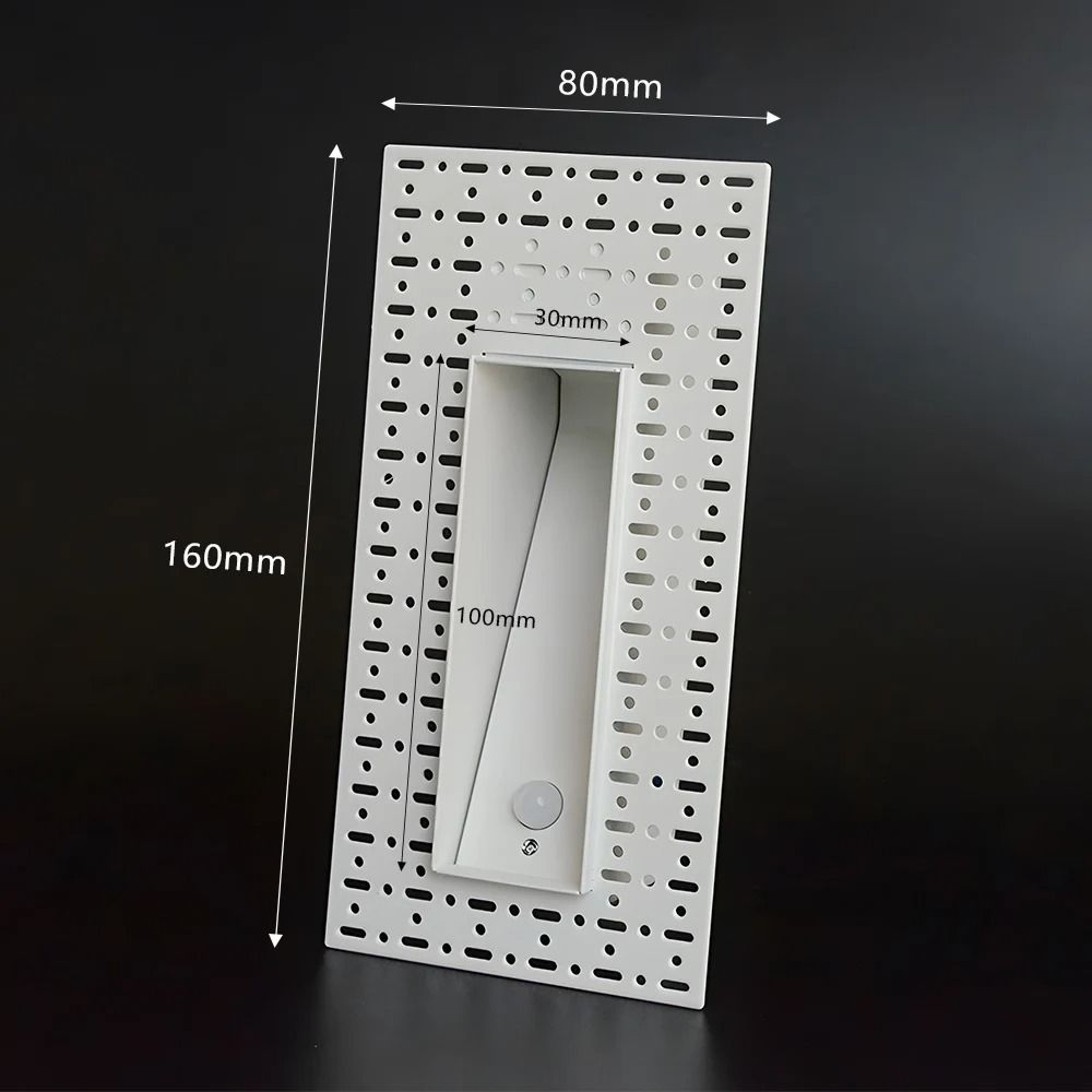 3W Frameless Recessed LED Stair Light With Motion Sensor 7