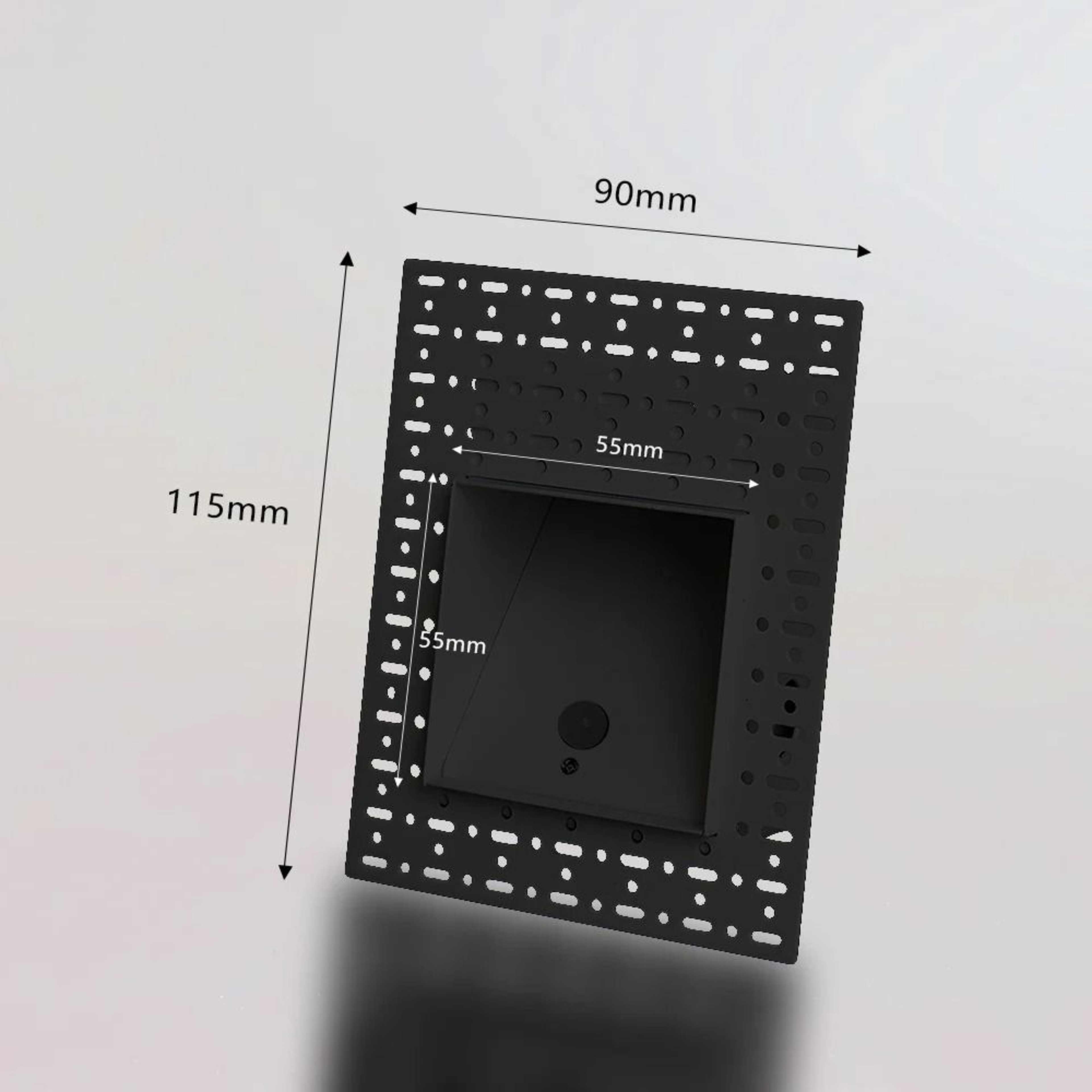 3W Frameless Recessed LED Stair Light With Motion Sensor 4