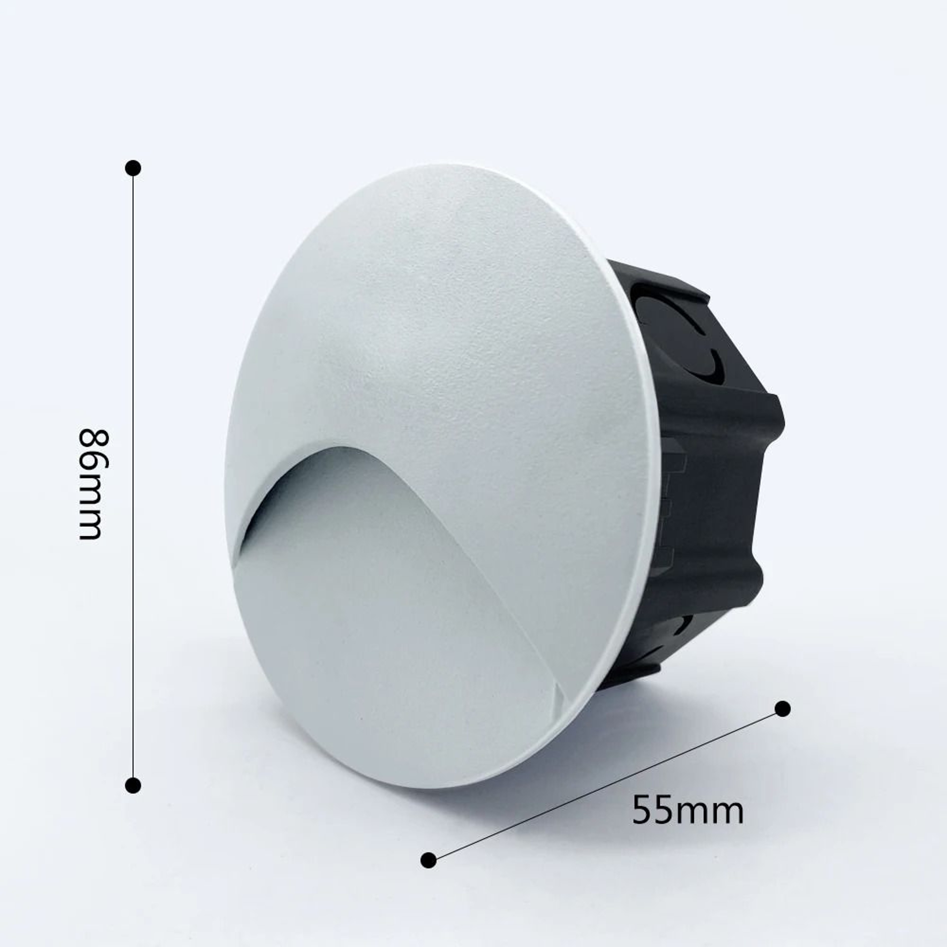 Waterproof Recessed LED Stair Light With Motion Sensor For Outdoor Walls 2