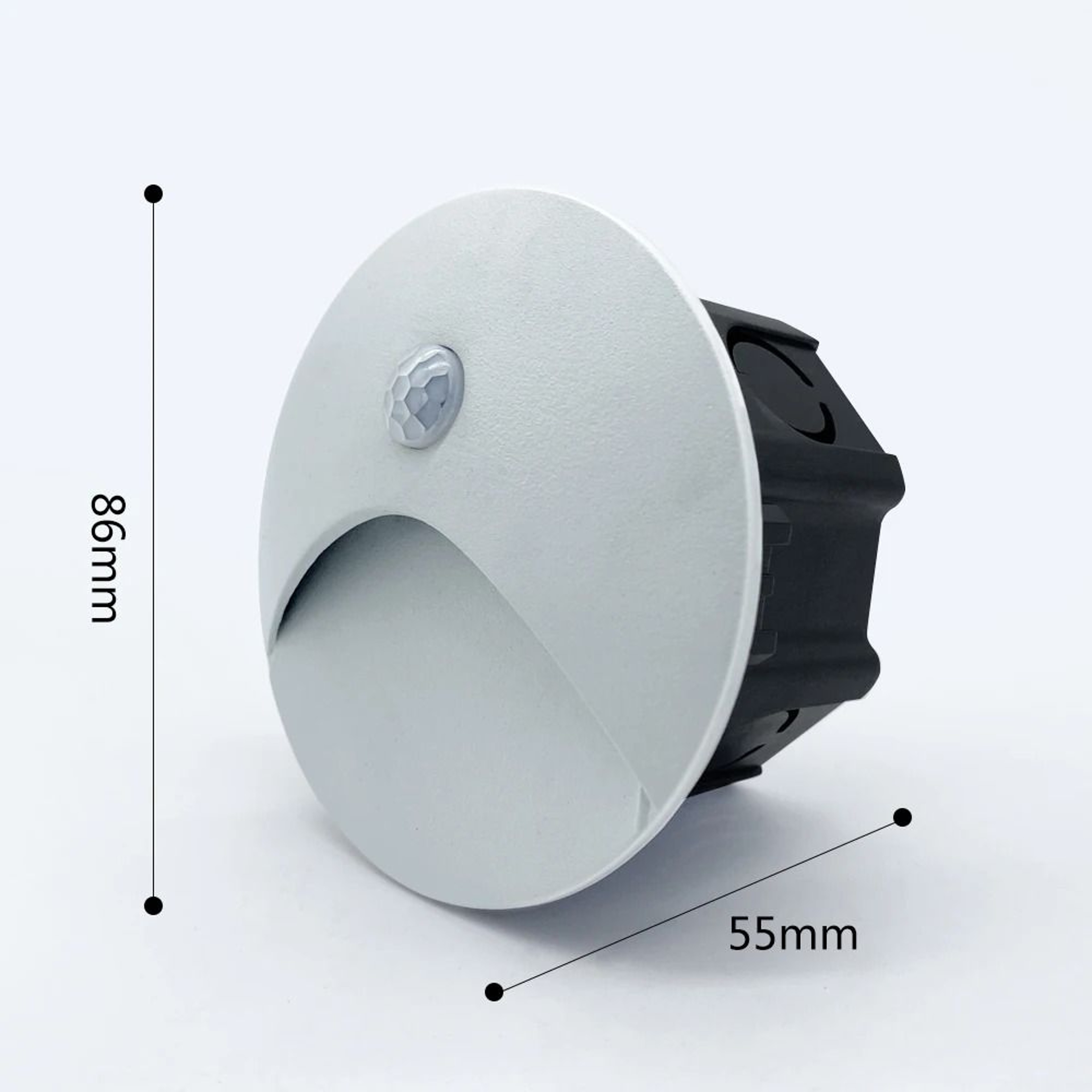 Waterproof Recessed LED Stair Light With Motion Sensor For Outdoor Walls 5