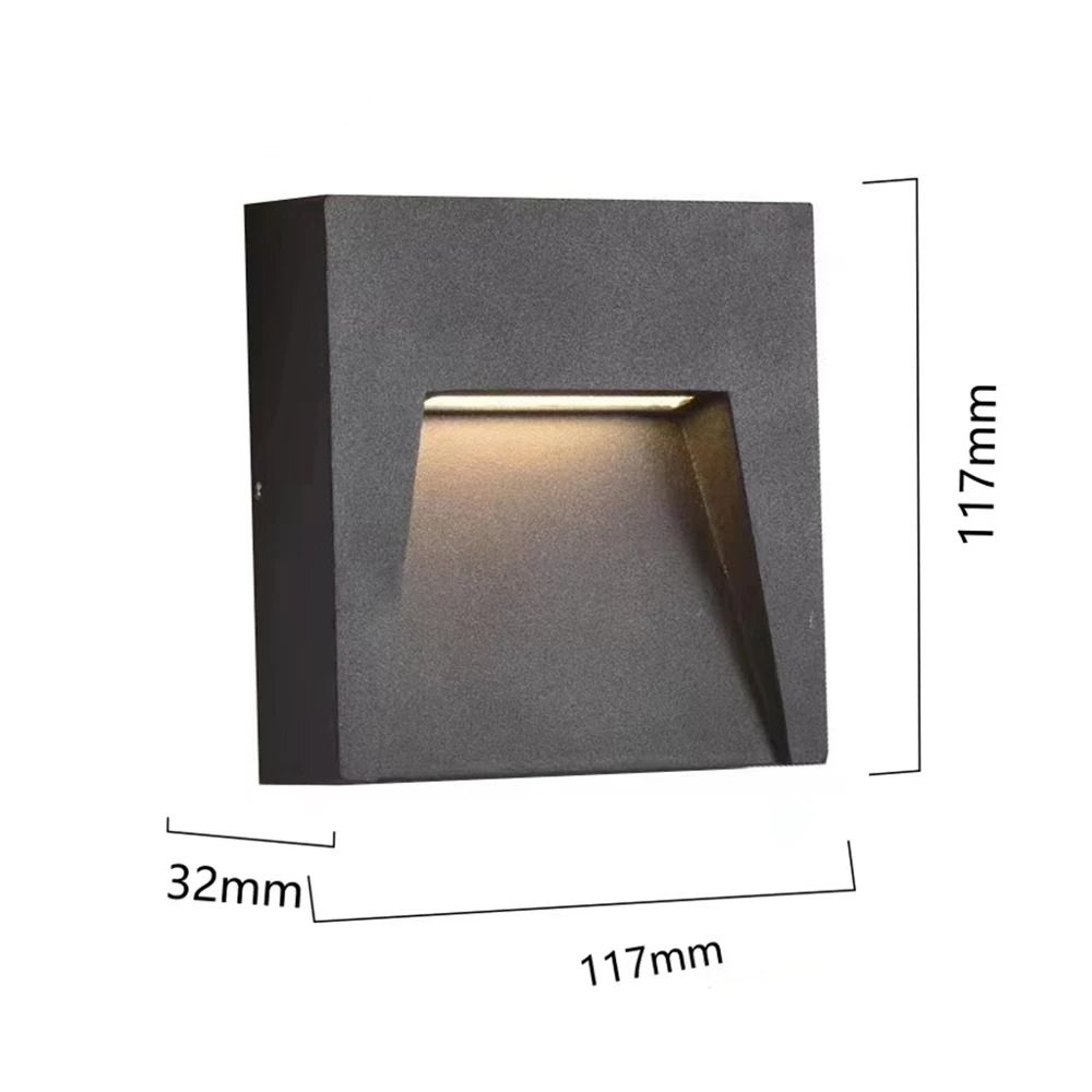 Waterproof Outdoor LED Wall Light For Garage Entrance And Steps 6