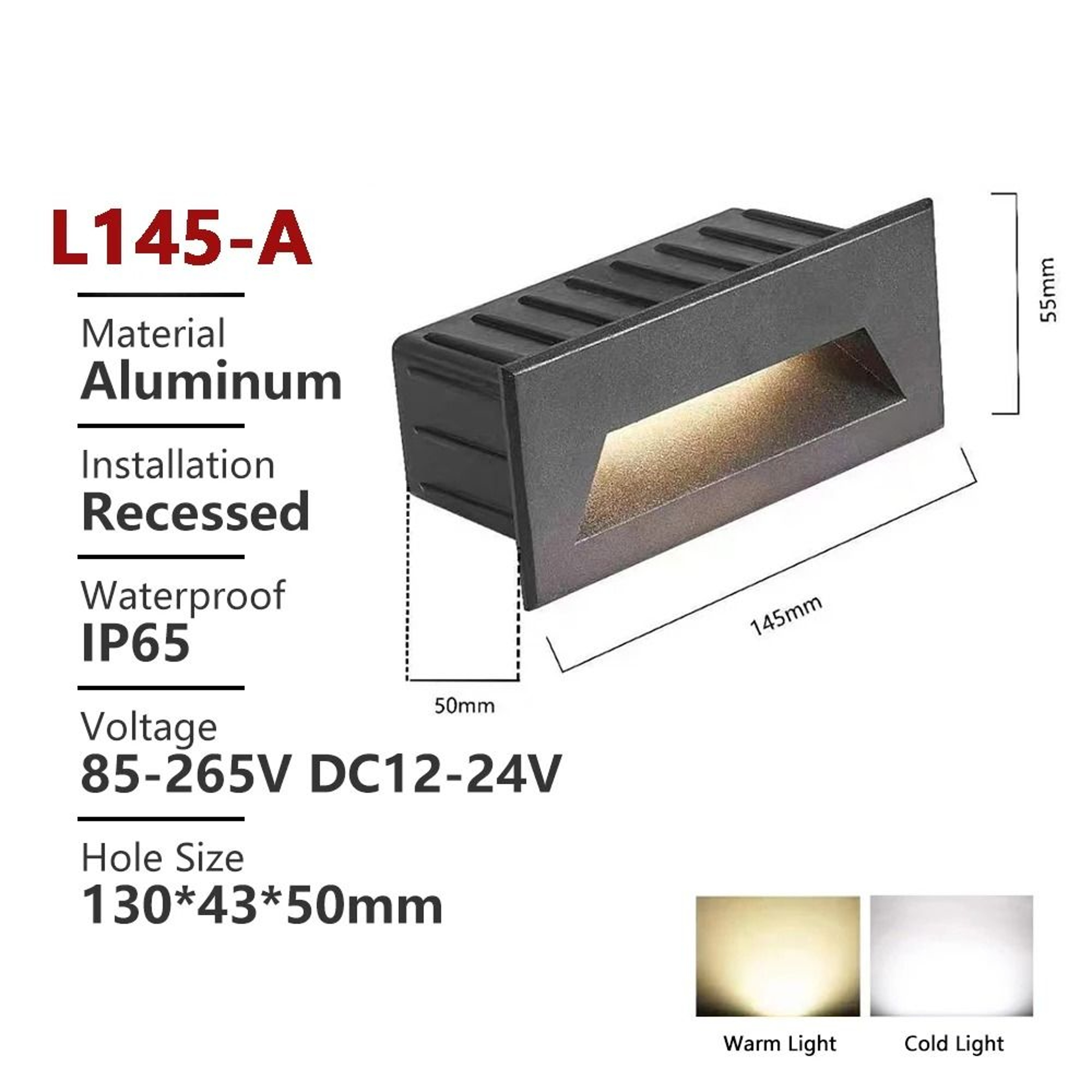 Waterproof Outdoor LED Stair Light For Fence And Balcony 9