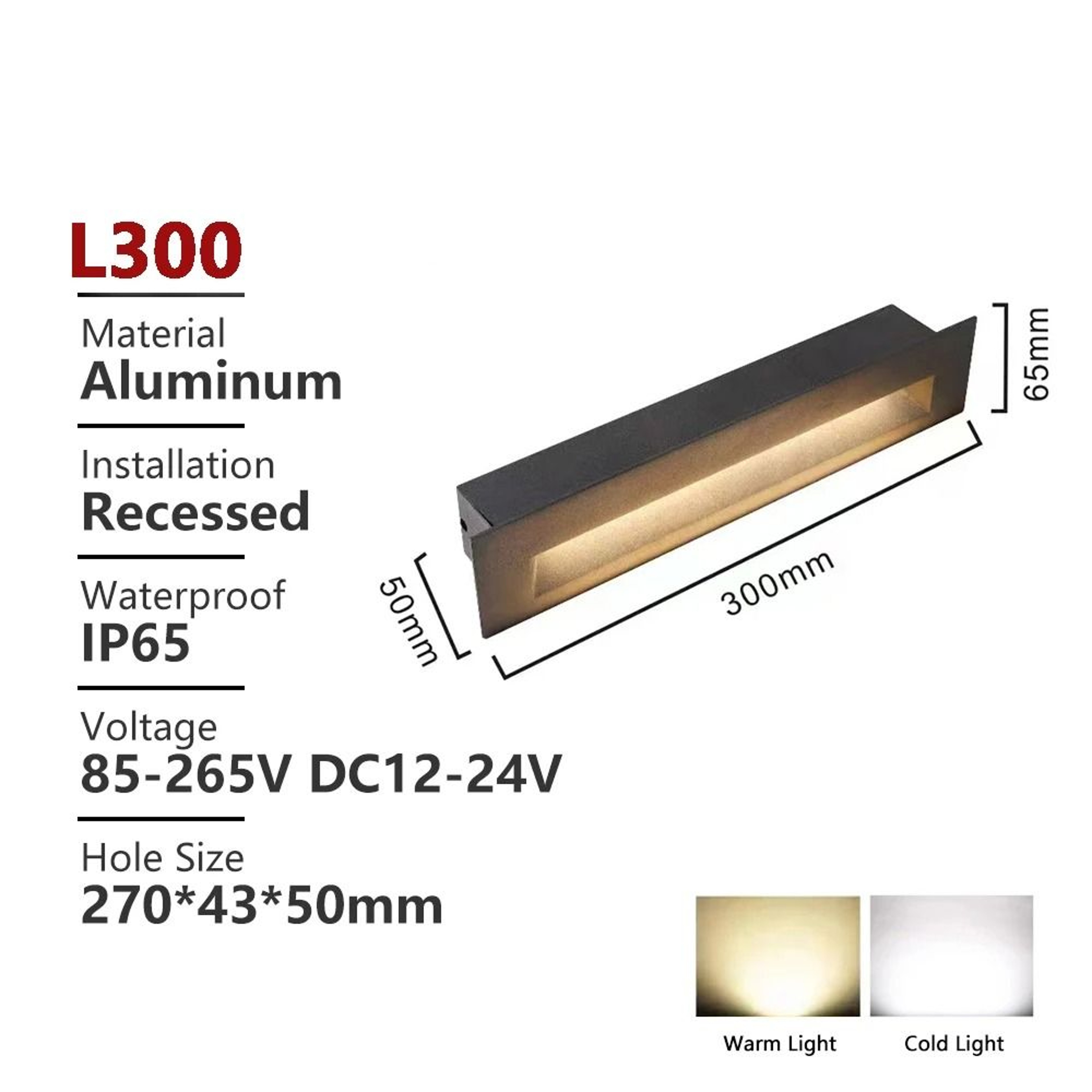 Waterproof Outdoor LED Stair Light For Fence And Balcony 5