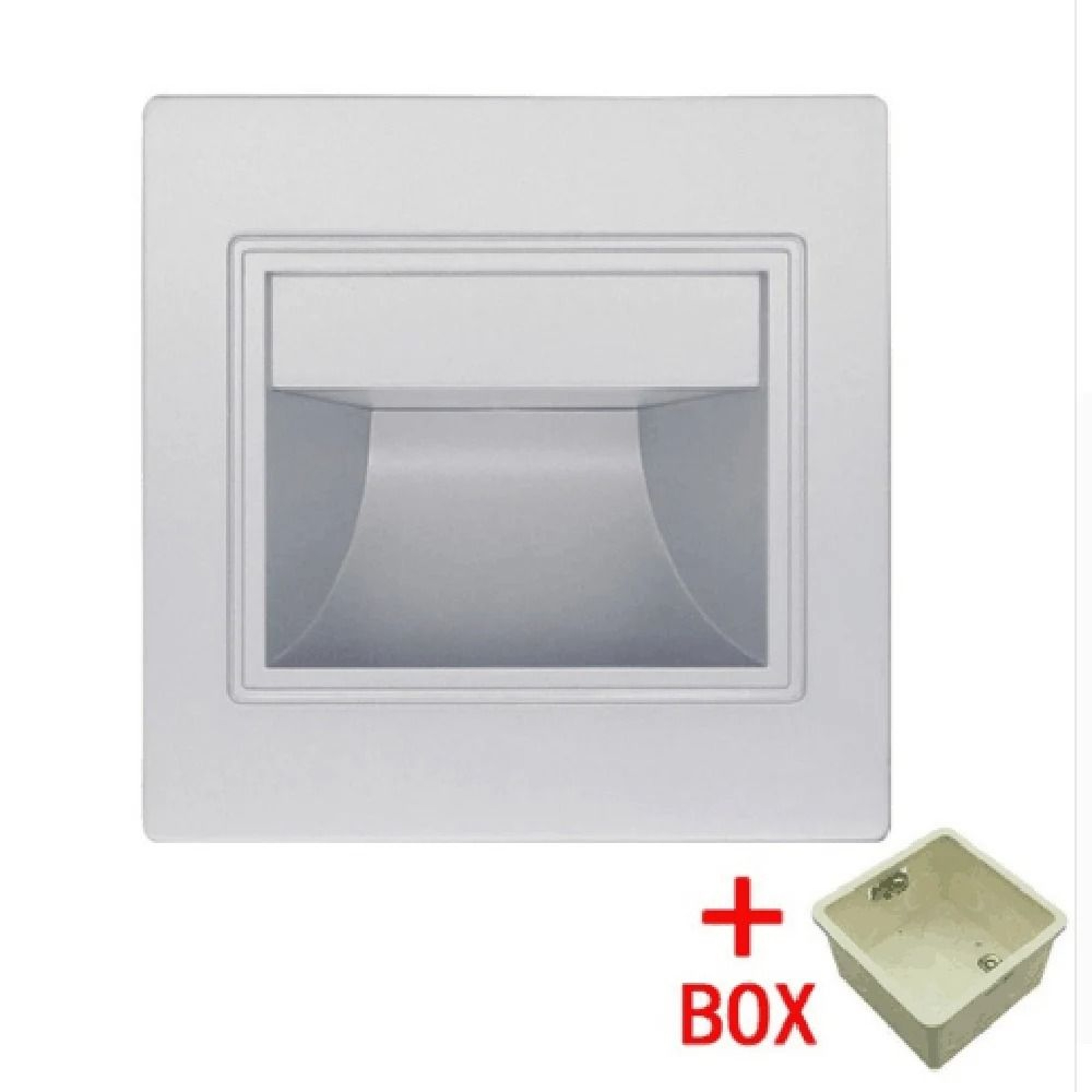 Recessed LED Stair Step Wall Light For Hallway And Bedroom 8