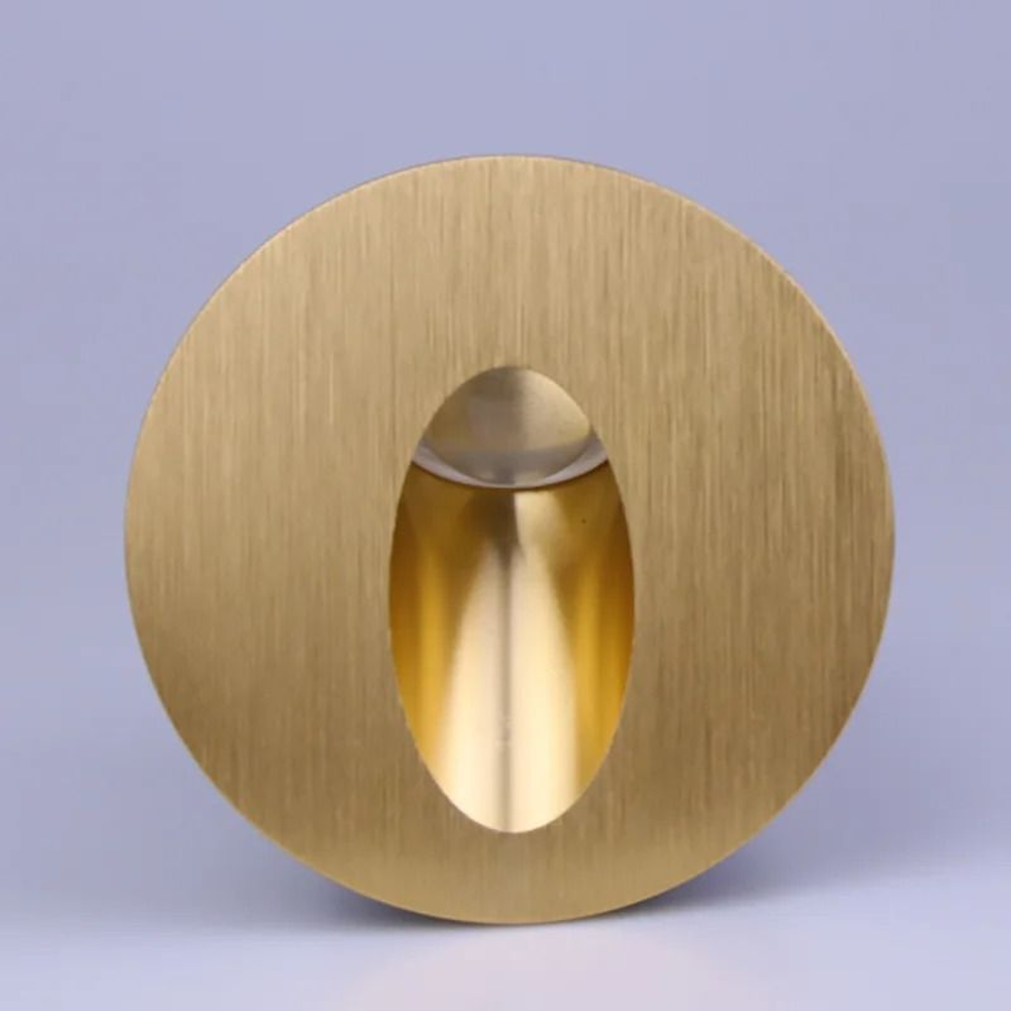 Round Recessed LED Stair Step Wall Light With Mounting Box 3