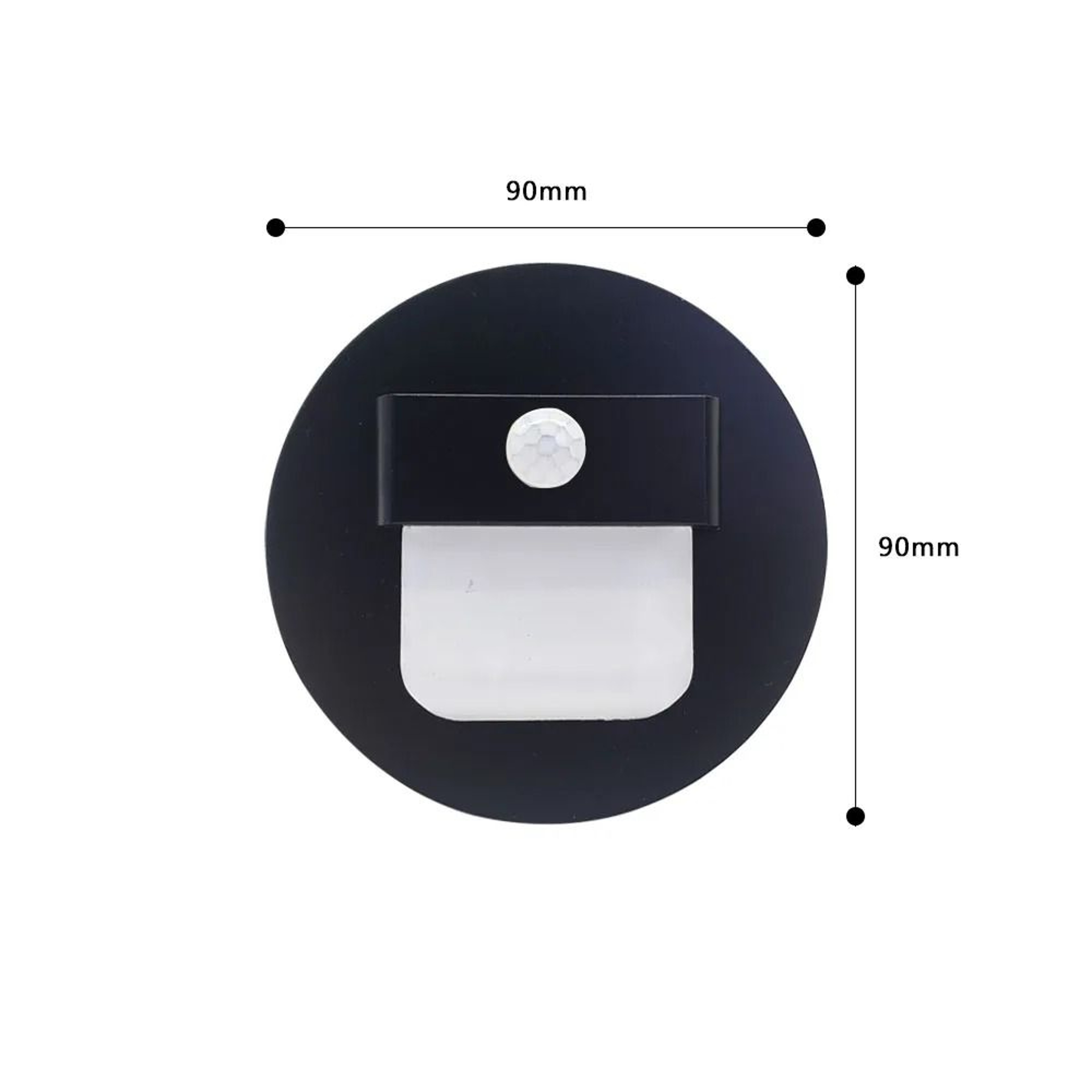 Recessed LED Stair Step Light With Motion Sensor And Mounting Box 4