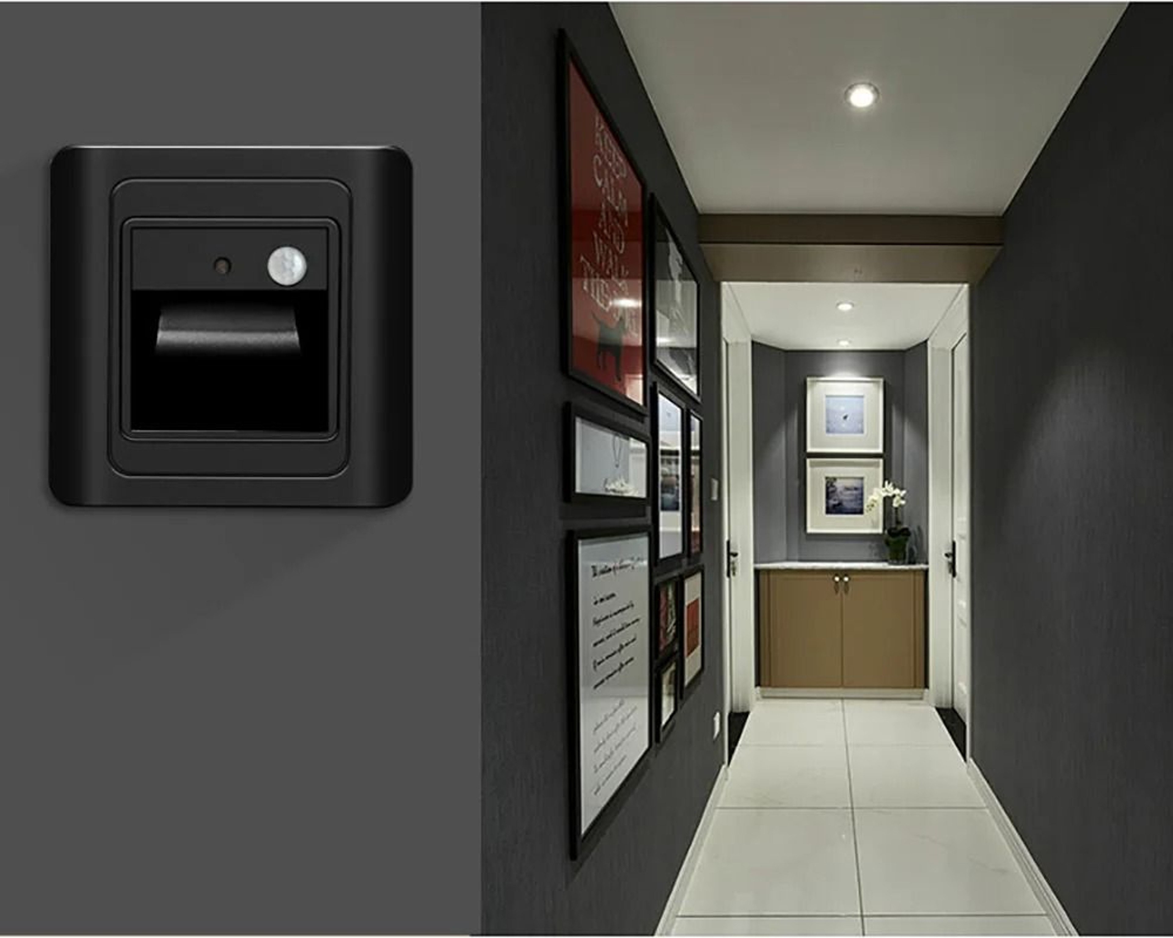 2W Recessed LED Stair Light With PIR Motion Sensor 13