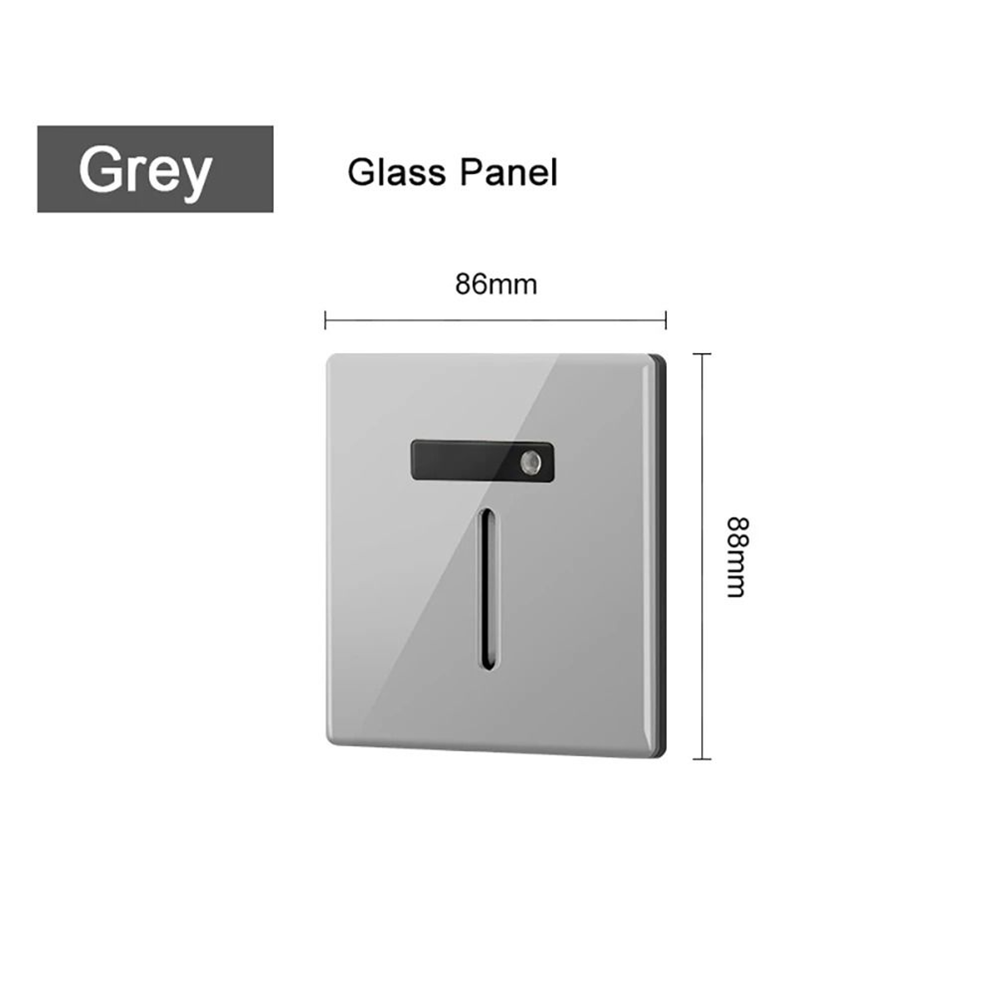 Recessed Motion Sensor LED Stair Light With Tempered Glass 4