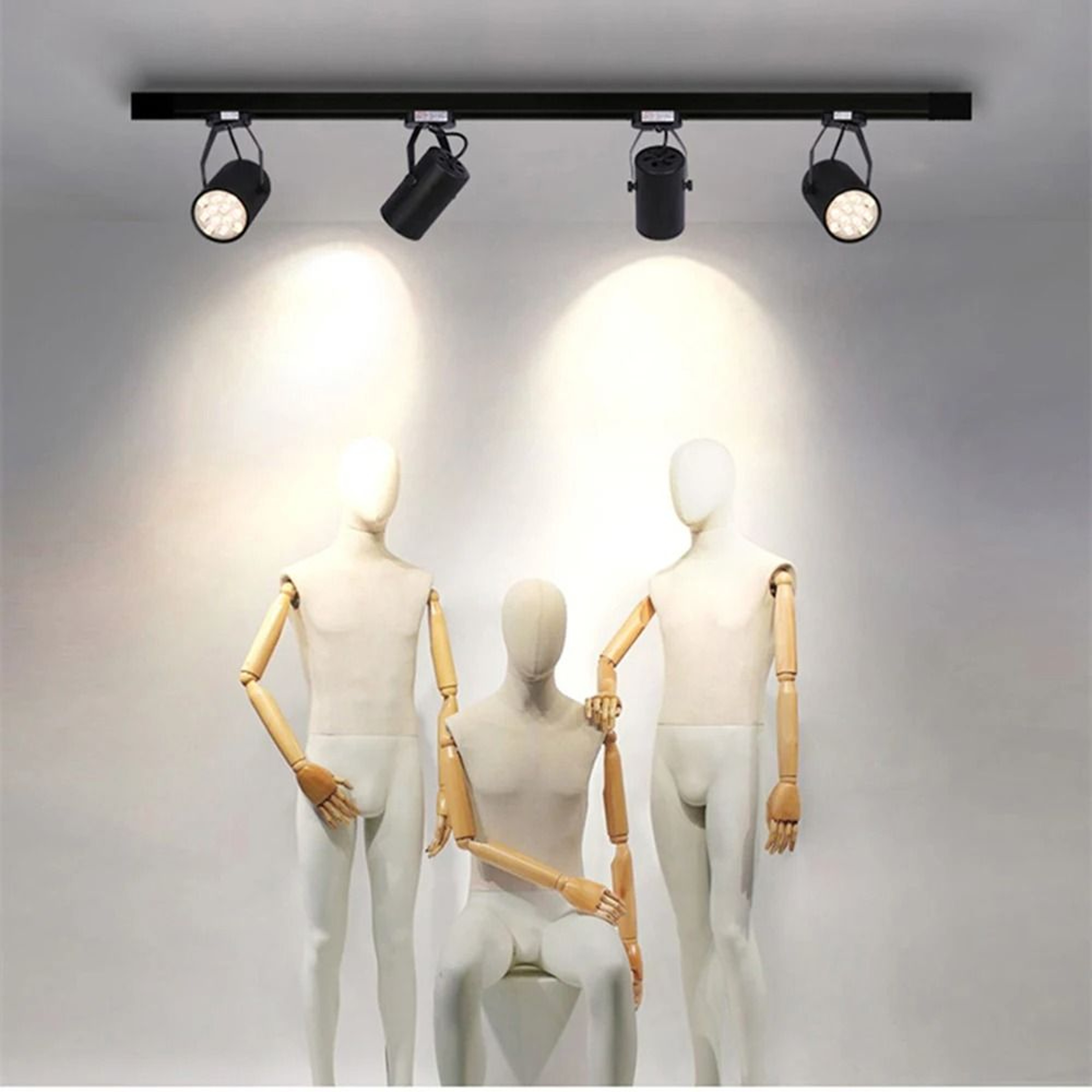 Adjustable COB LED Track Spotlight For Home Shop And Hotel Lighting 2