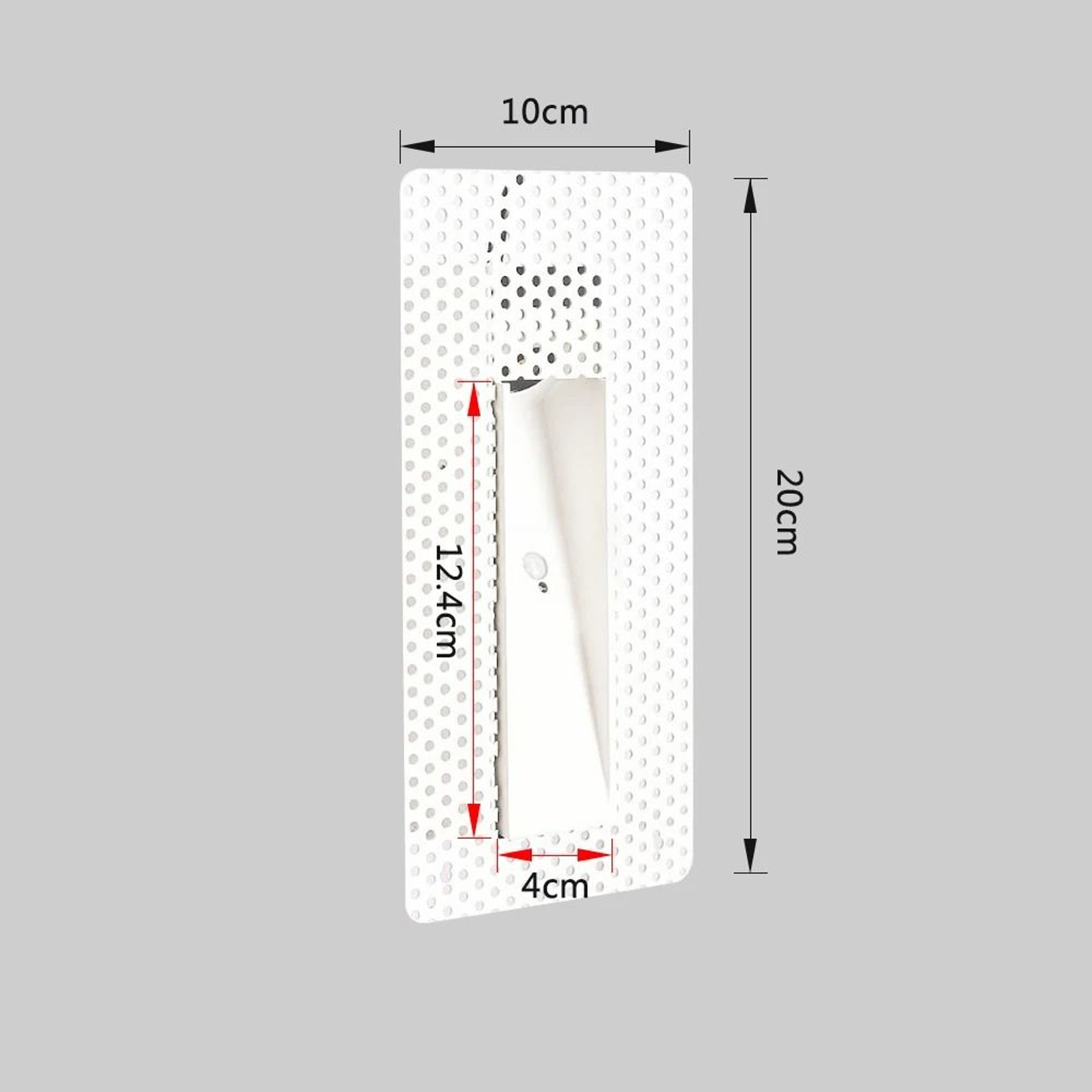 Frameless Recessed LED Stair Light With Motion Sensor For Indoor Walls 6