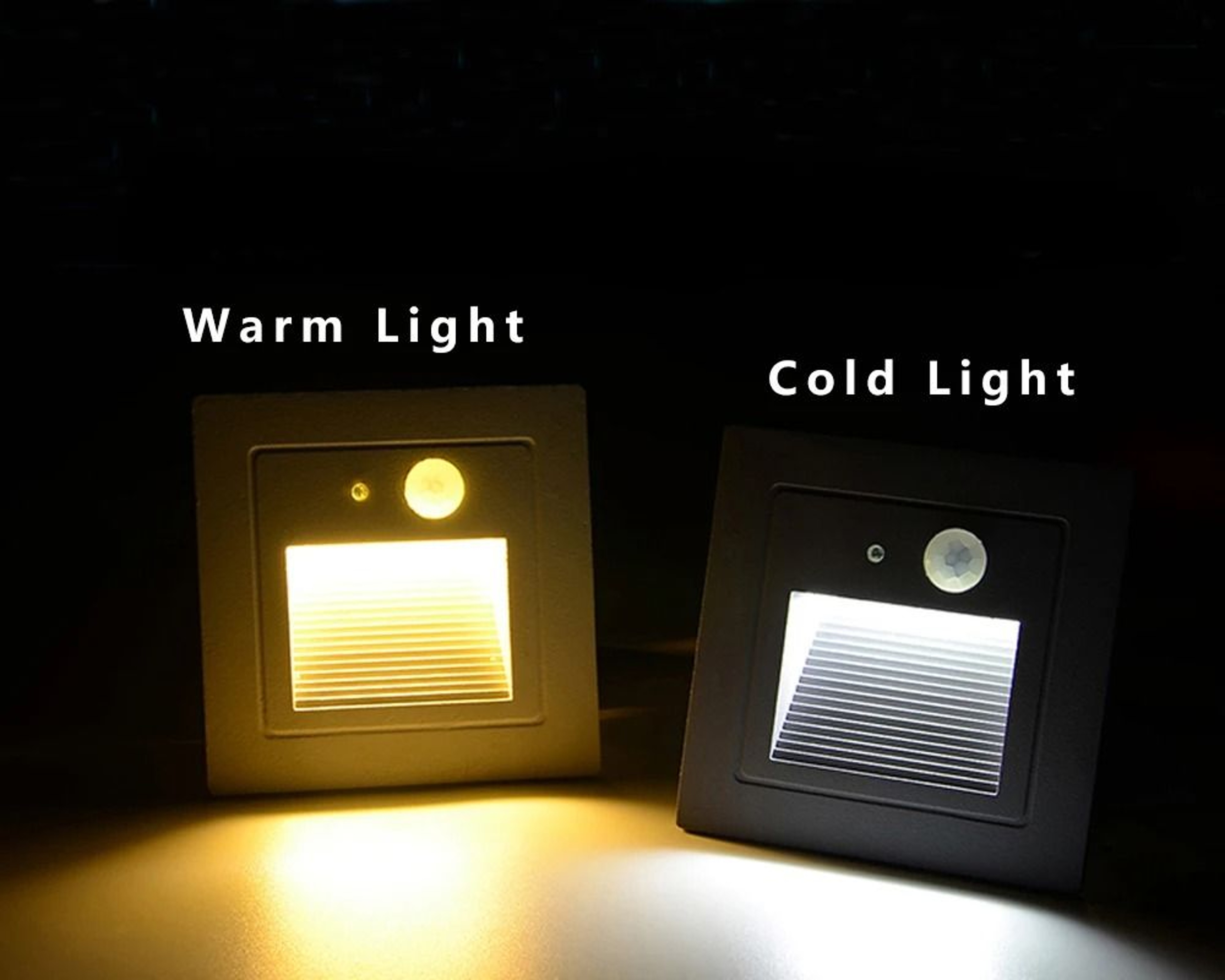 Waterproof Recessed LED Stair Light With Motion Sensor For Garden And Yard 6