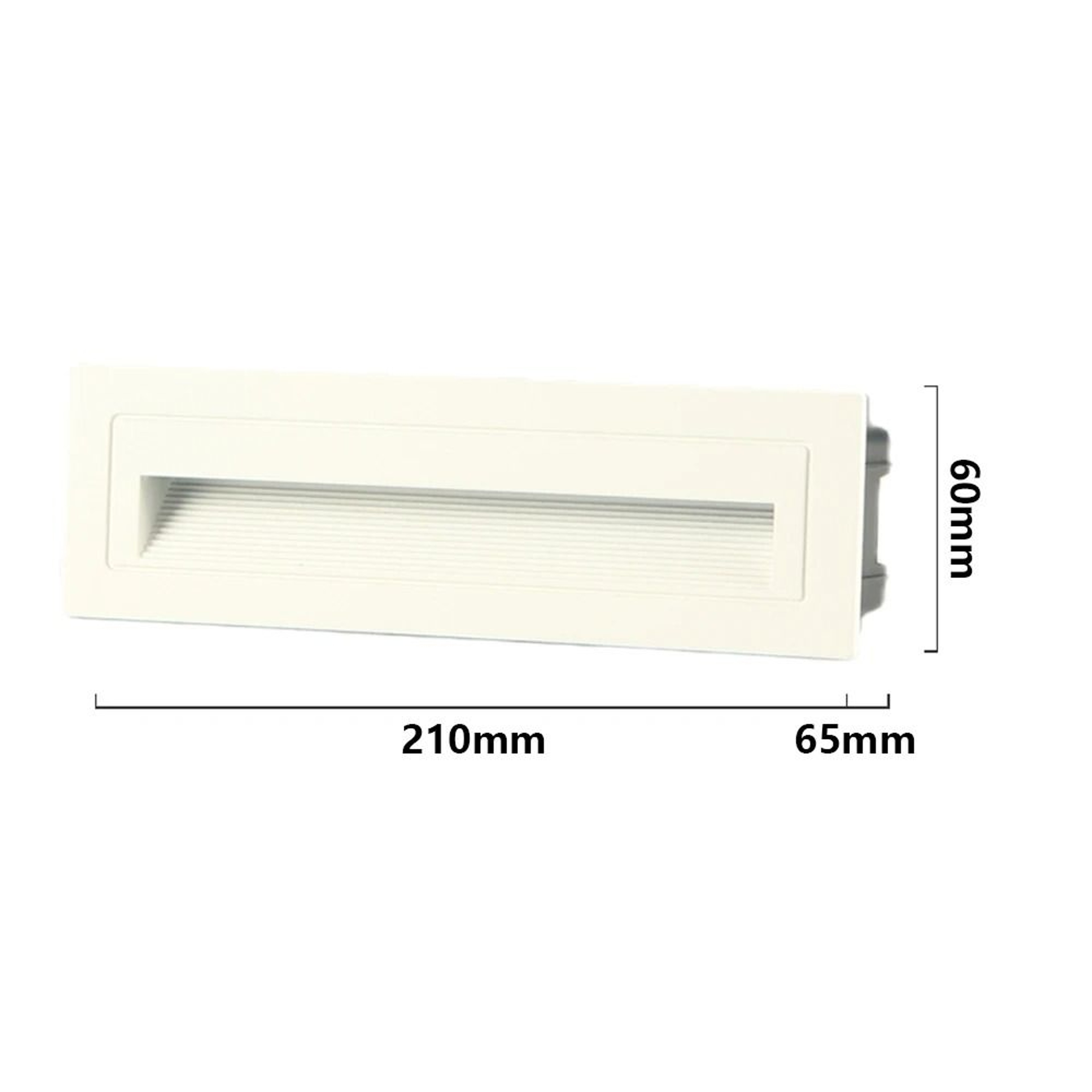 Waterproof Recessed LED Stair Step Light For Outdoor Decks And Balconies 6