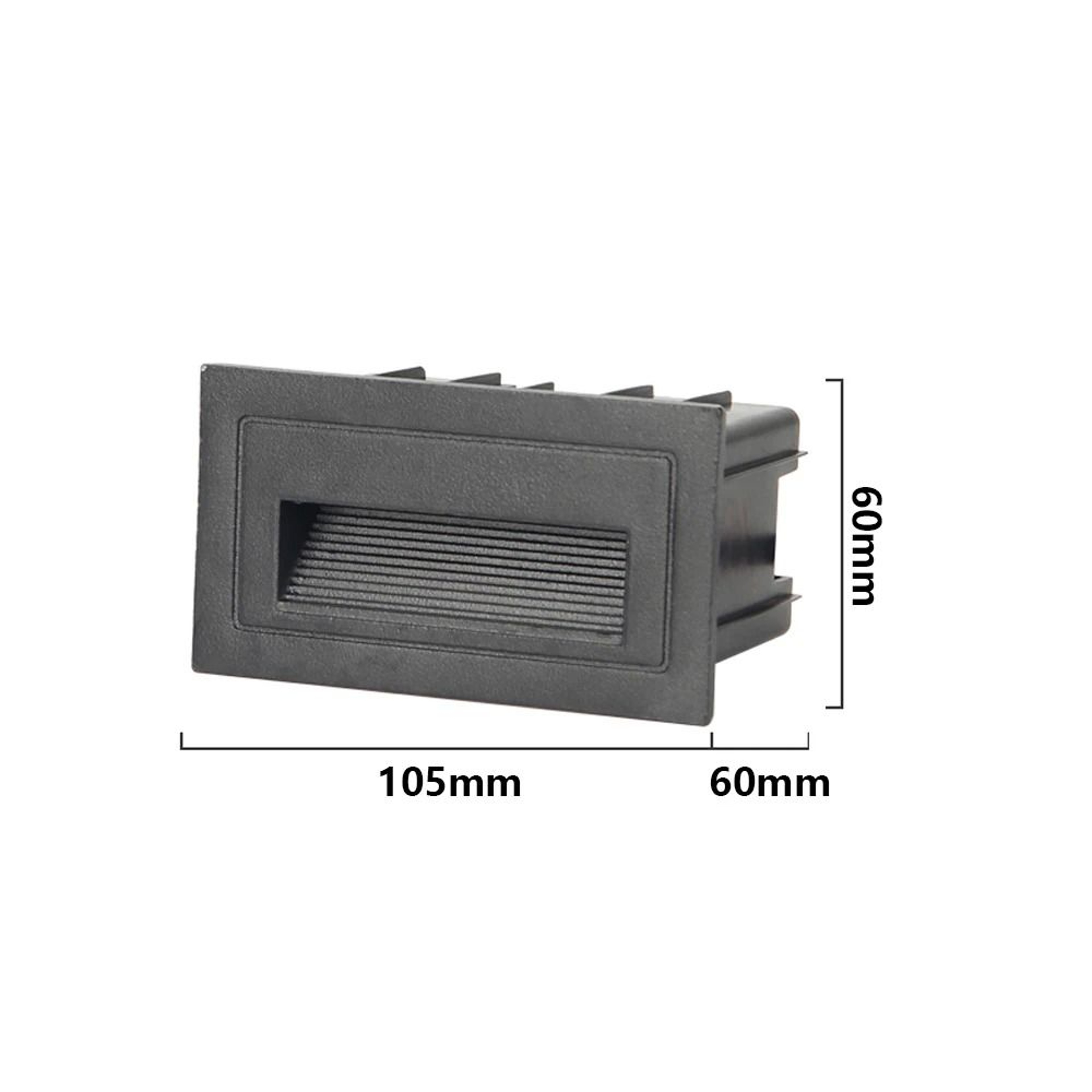 Waterproof Recessed LED Stair Step Light For Outdoor Decks And Balconies 3