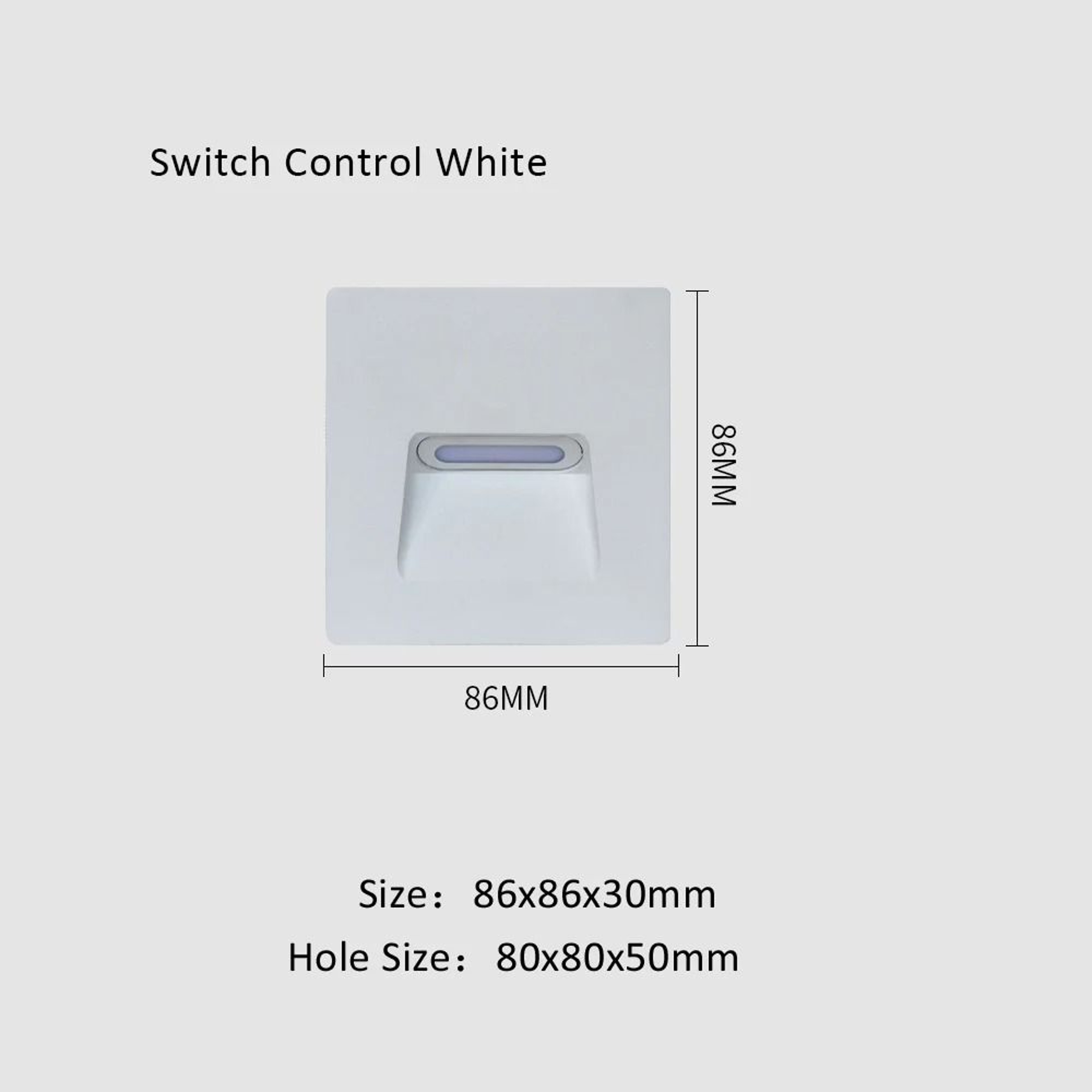 Waterproof Recessed LED Stair Light With Motion Sensor And Soft Fade Lighting 2