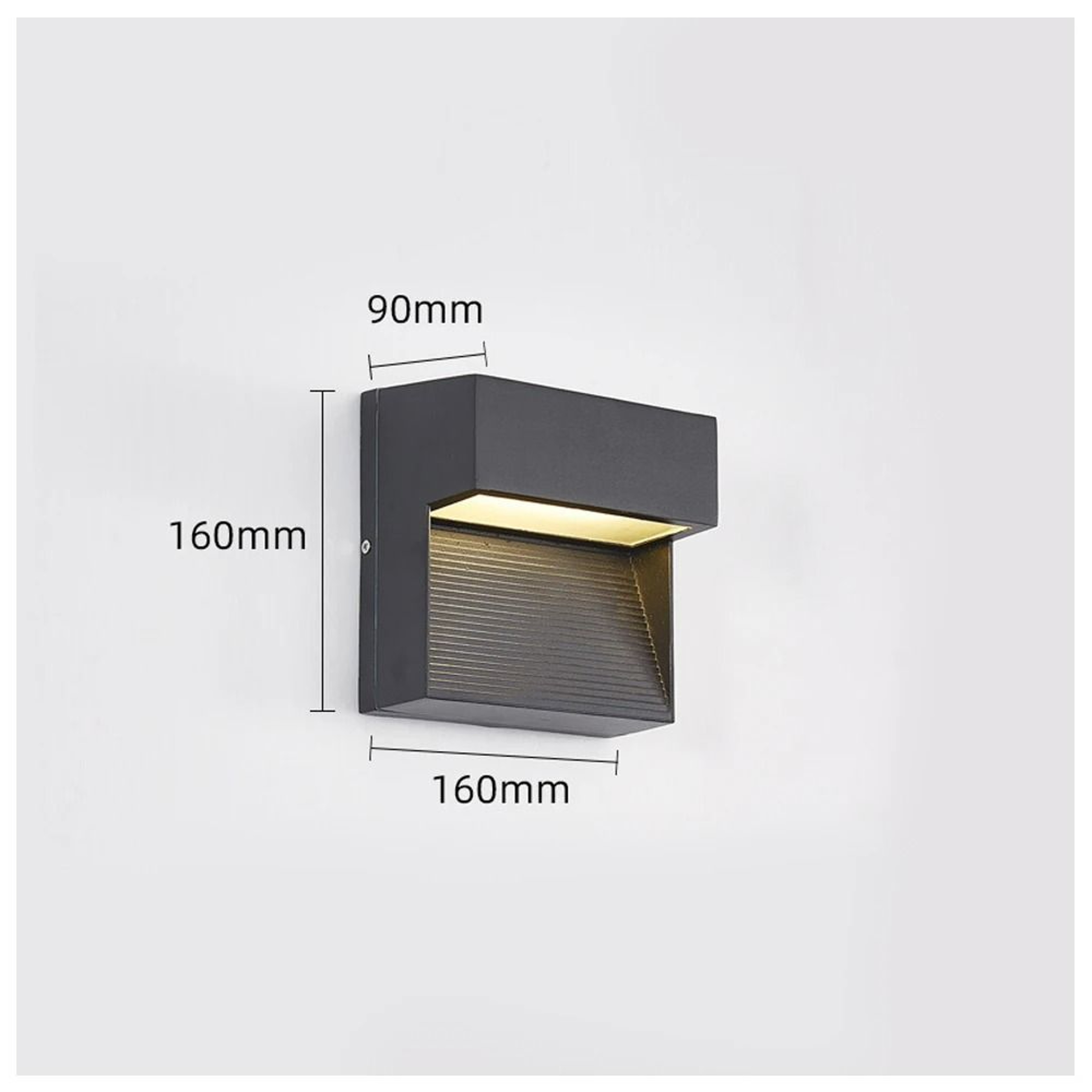 Waterproof Outdoor Motion Sensor LED Wall Sconce For Porch And Garden 4