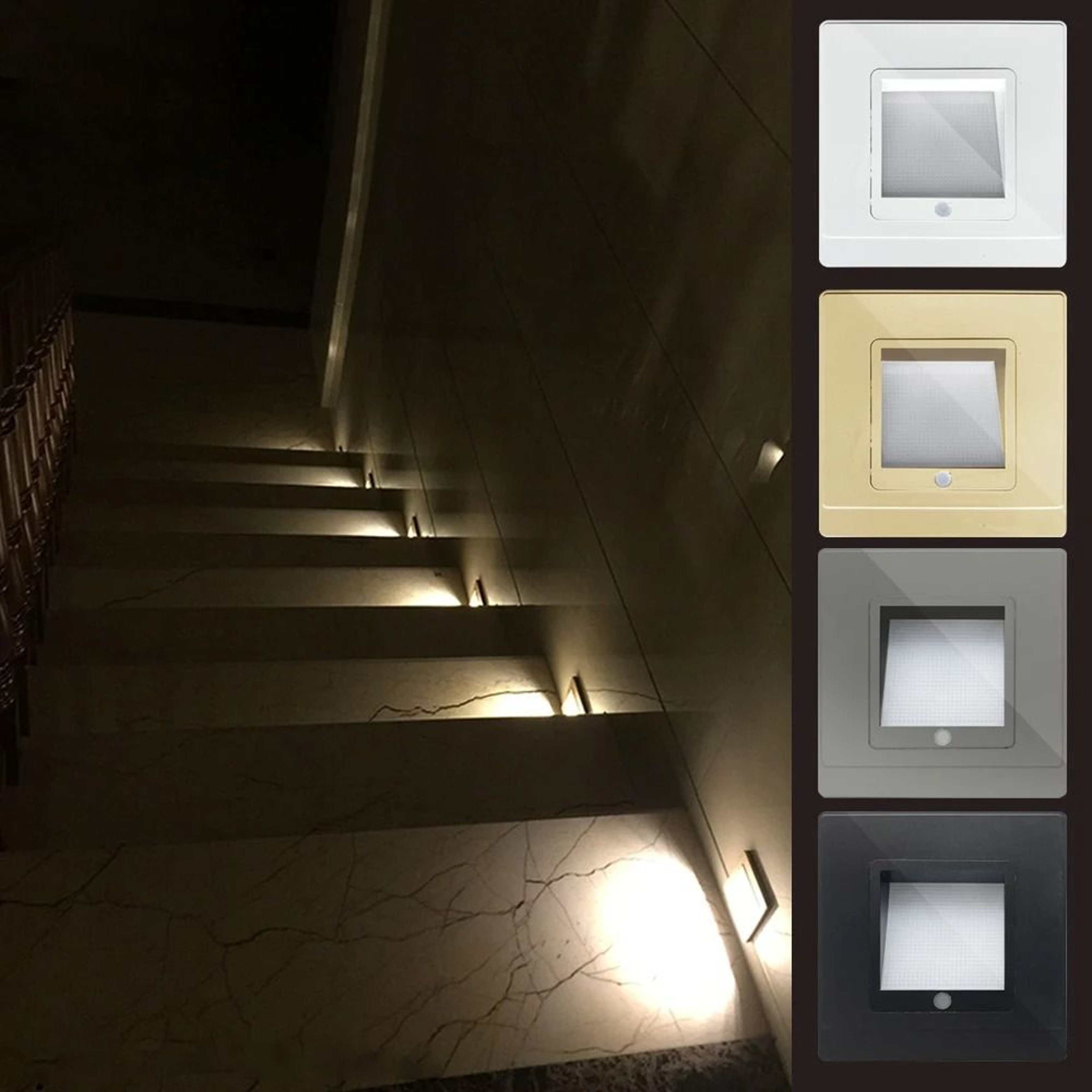 Radar Motion Sensor LED Stair Light For Bedroom And Closet 0
