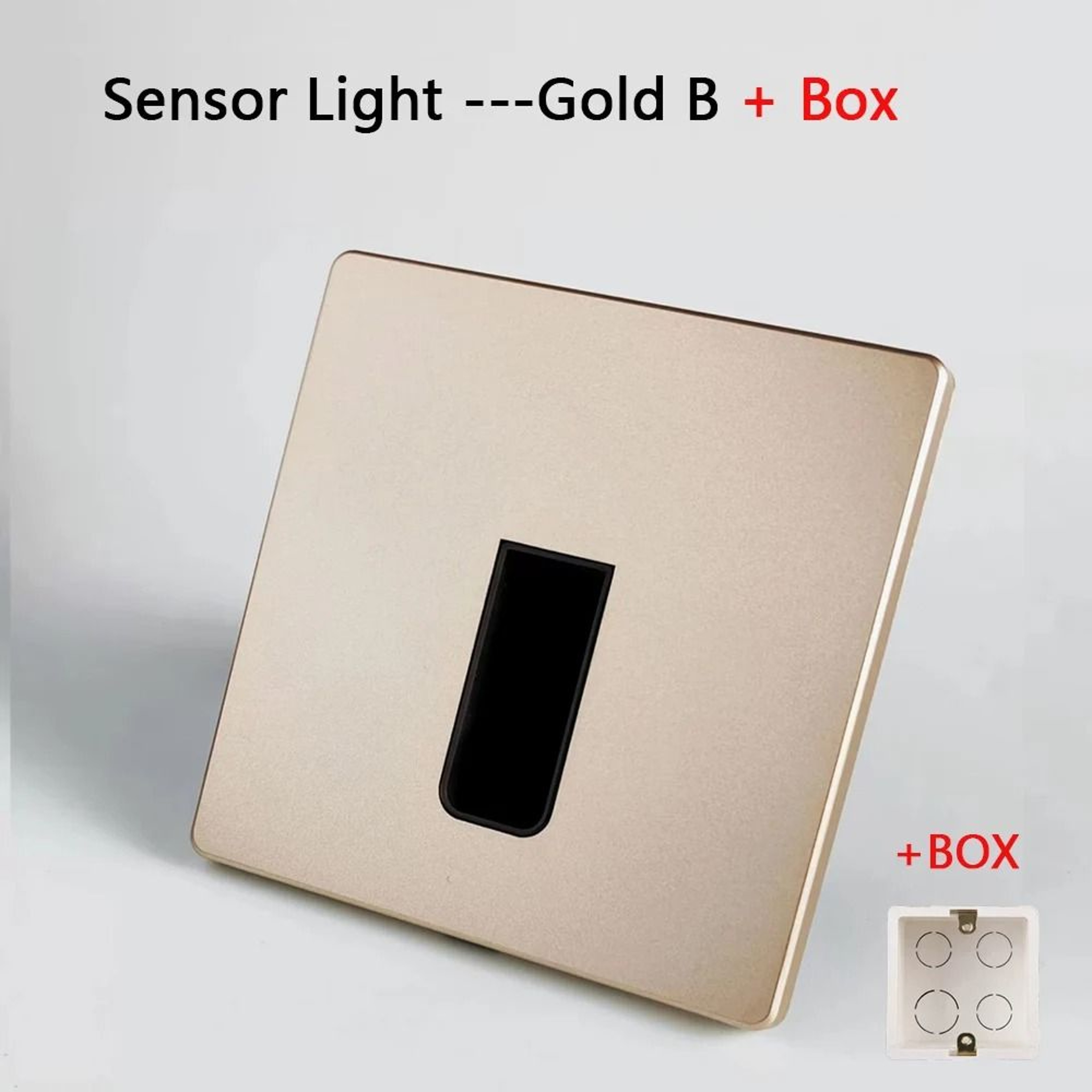 220V Recessed LED Radar Motion Sensor Stair Step Wall Light 16