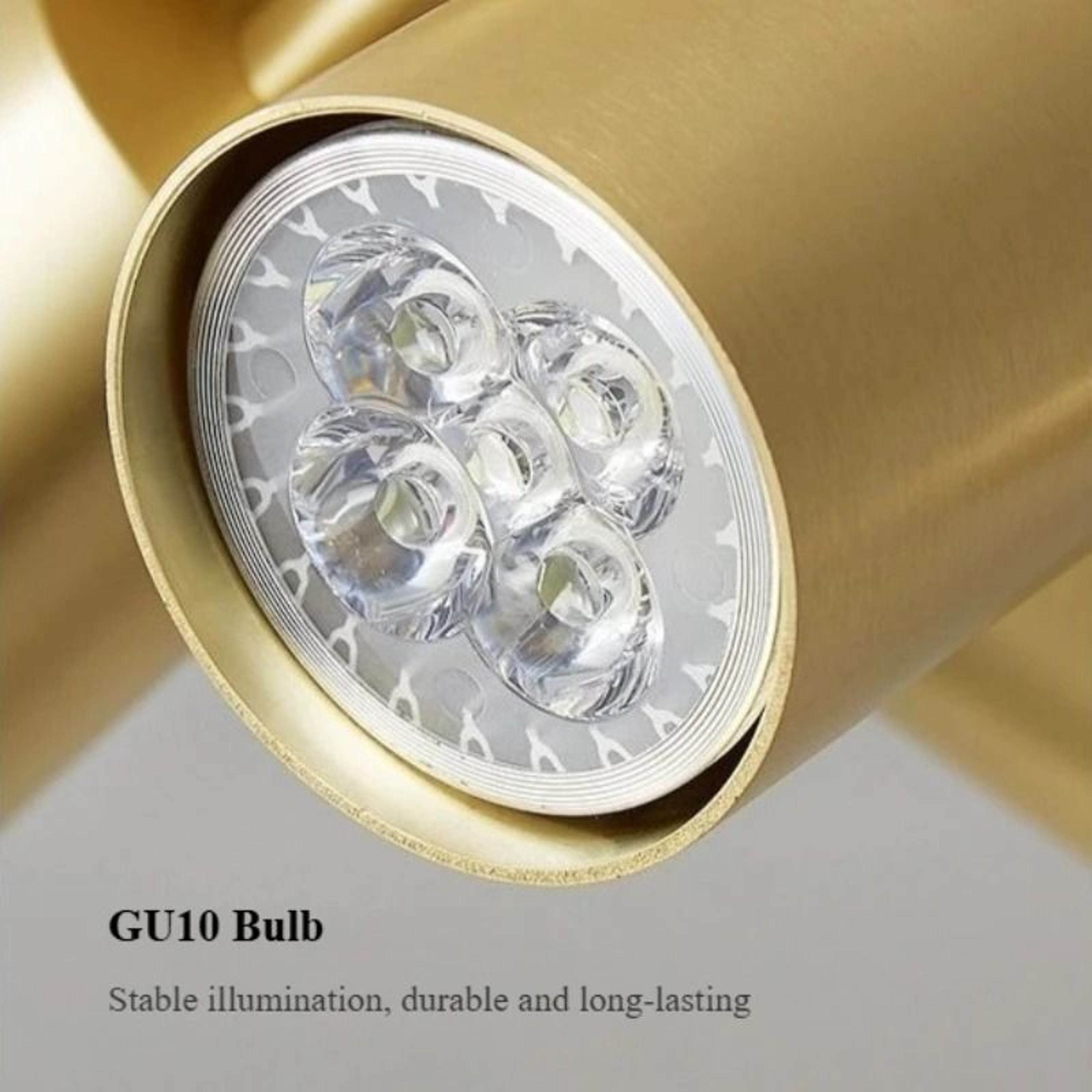 Luxury Copper Finish Adjustable GU10 Ceiling Spotlight For Hallway And Cloakroom 8