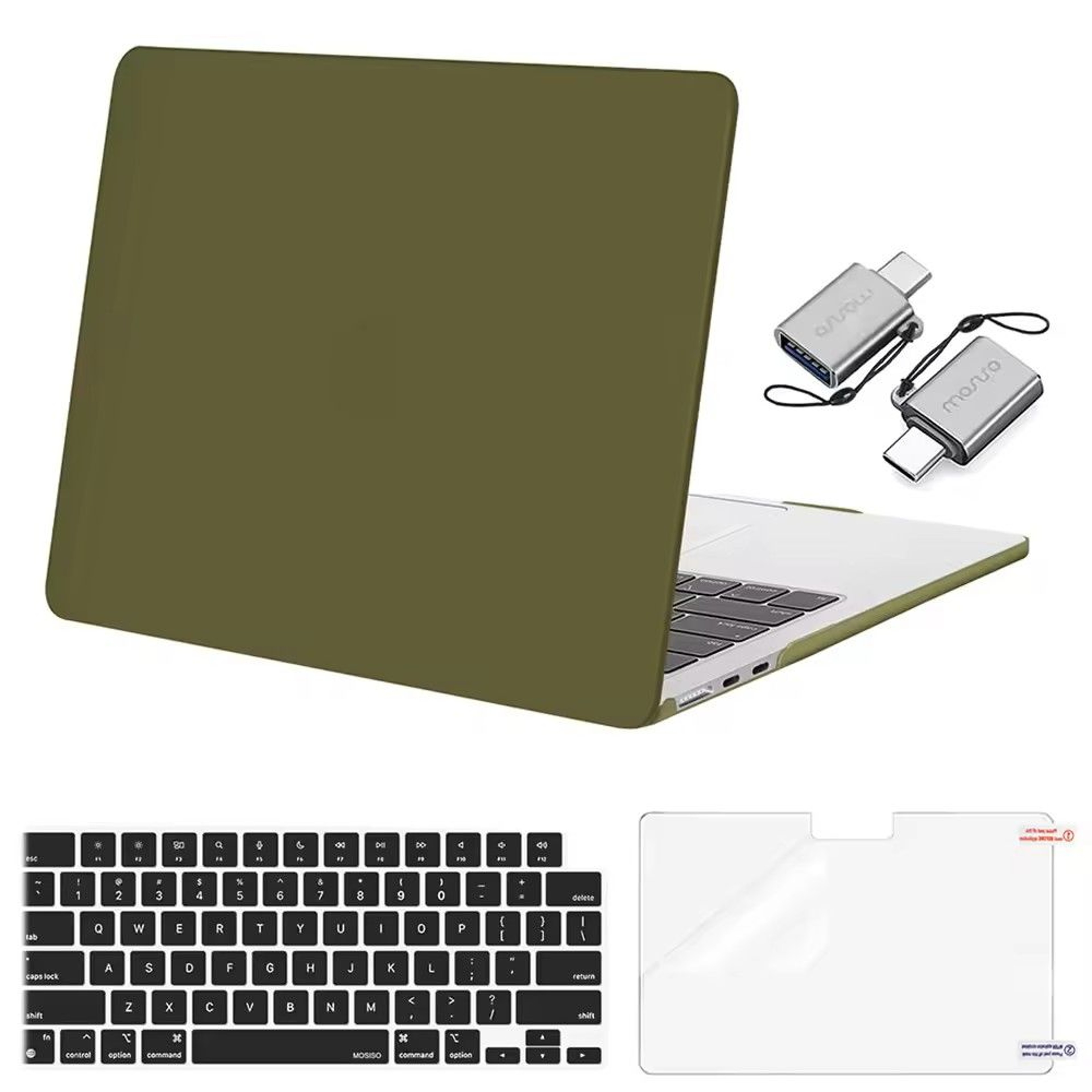 025 Clear Hard Shell MacBook Cover Snap On Case for MacBook Air & Pro (M1–M4) – view 16