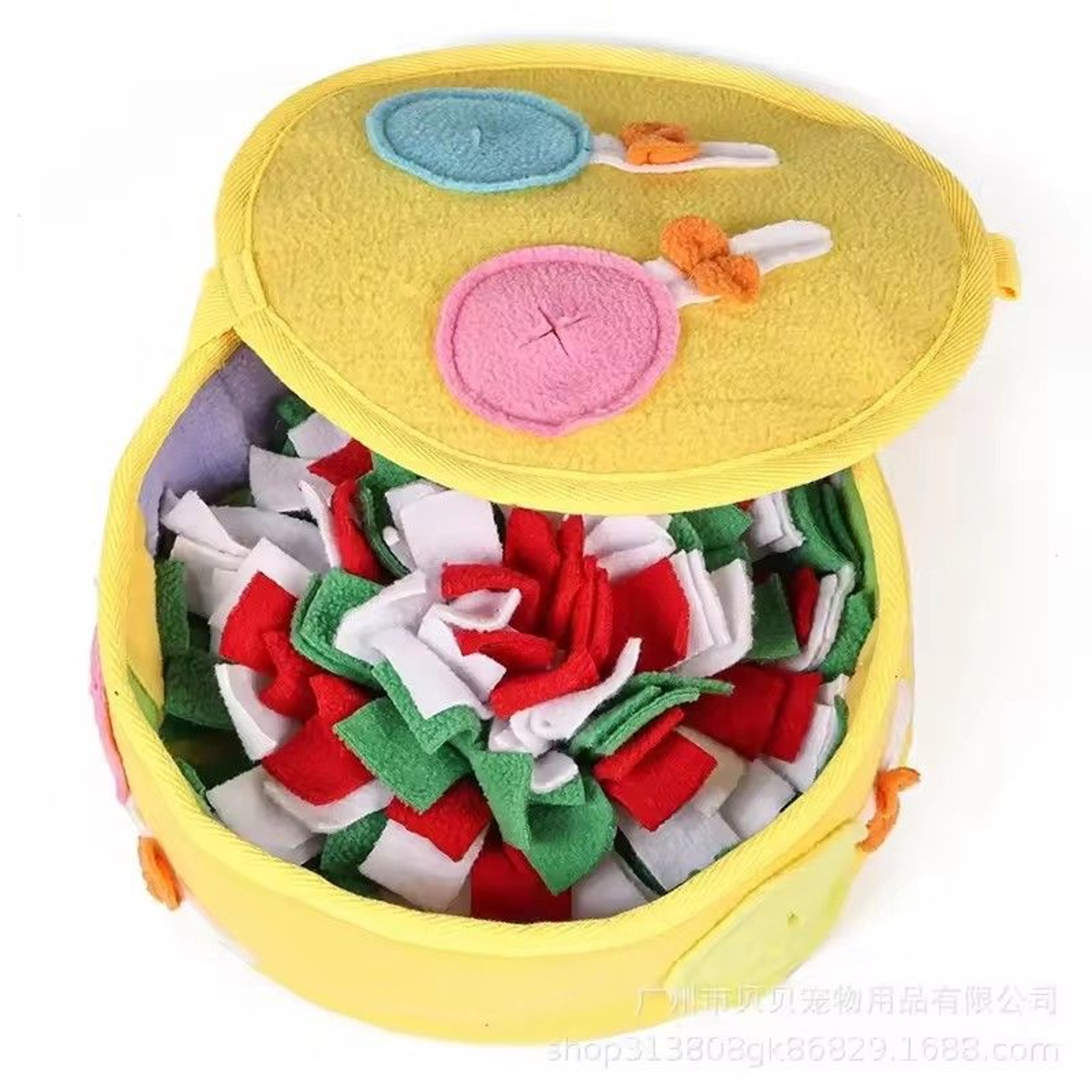 Snuffle Mat For Dogs Slow Feeder Box Interactive Dog Enrichment Toy 3