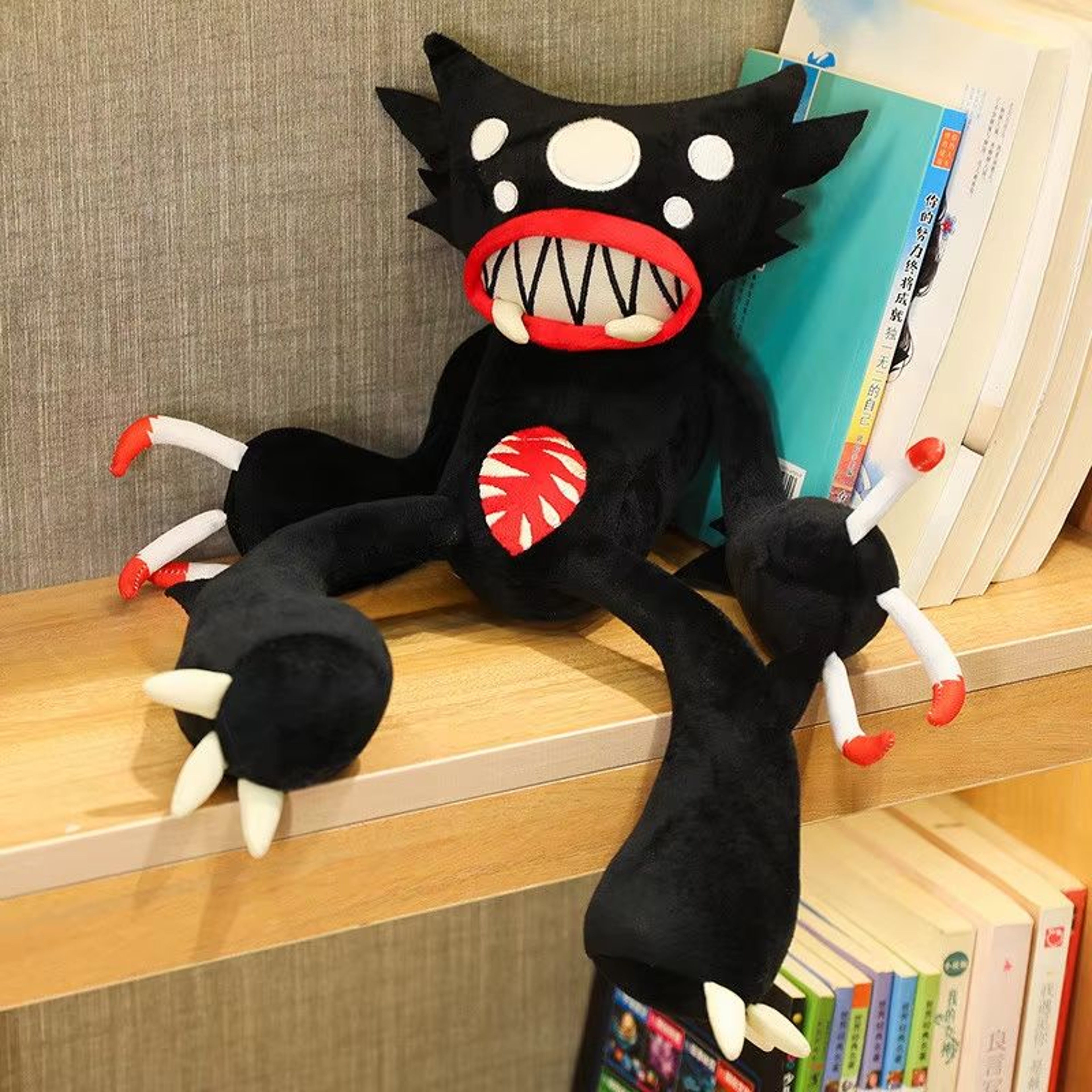 Soft Black Spider Plush Spider Plush Pillow For Halloween Decor And Funny Gifting 4