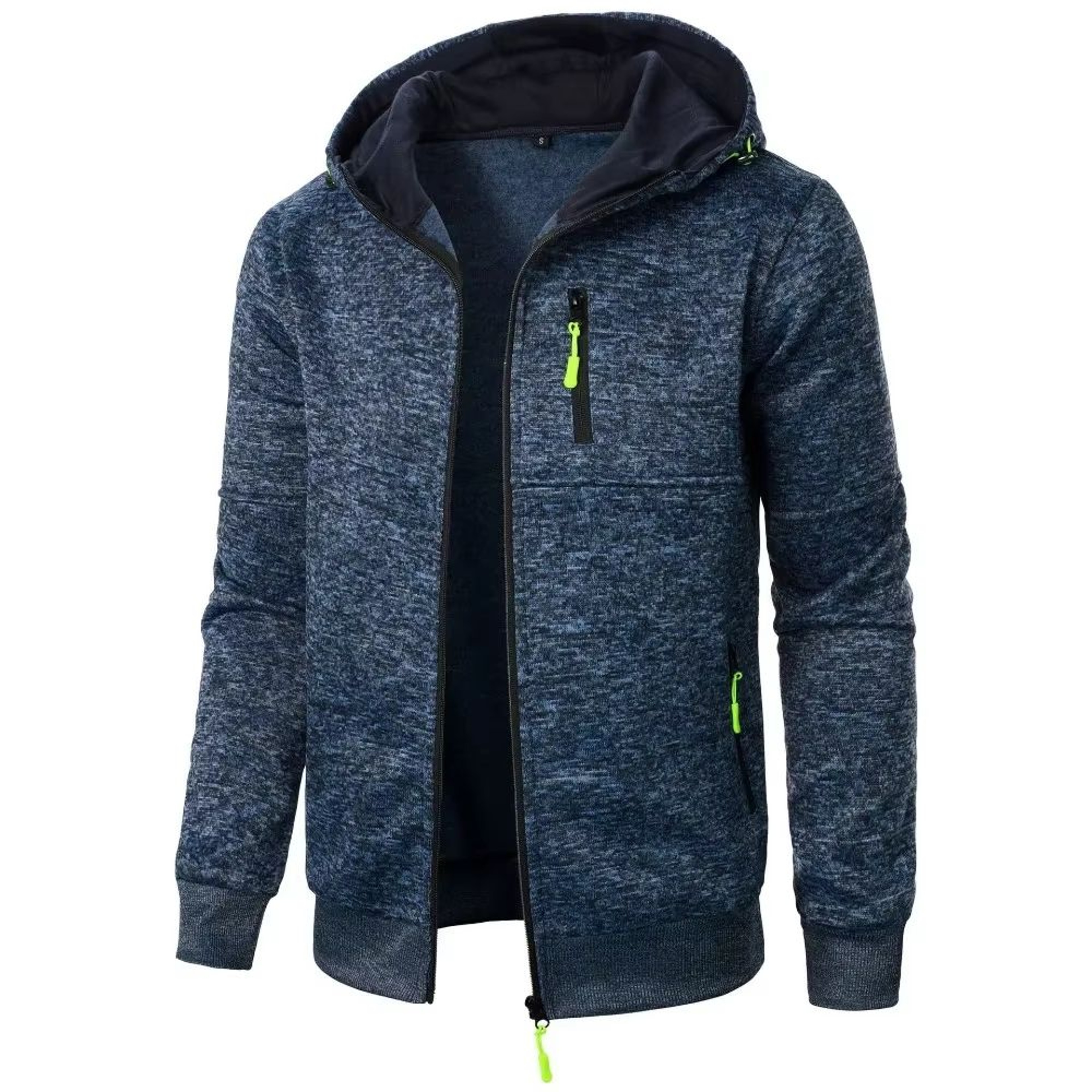 Mens Slim Fit Hoodie Jacket Hooded Sweatshirt For Men Streetwear Sportswear 1
