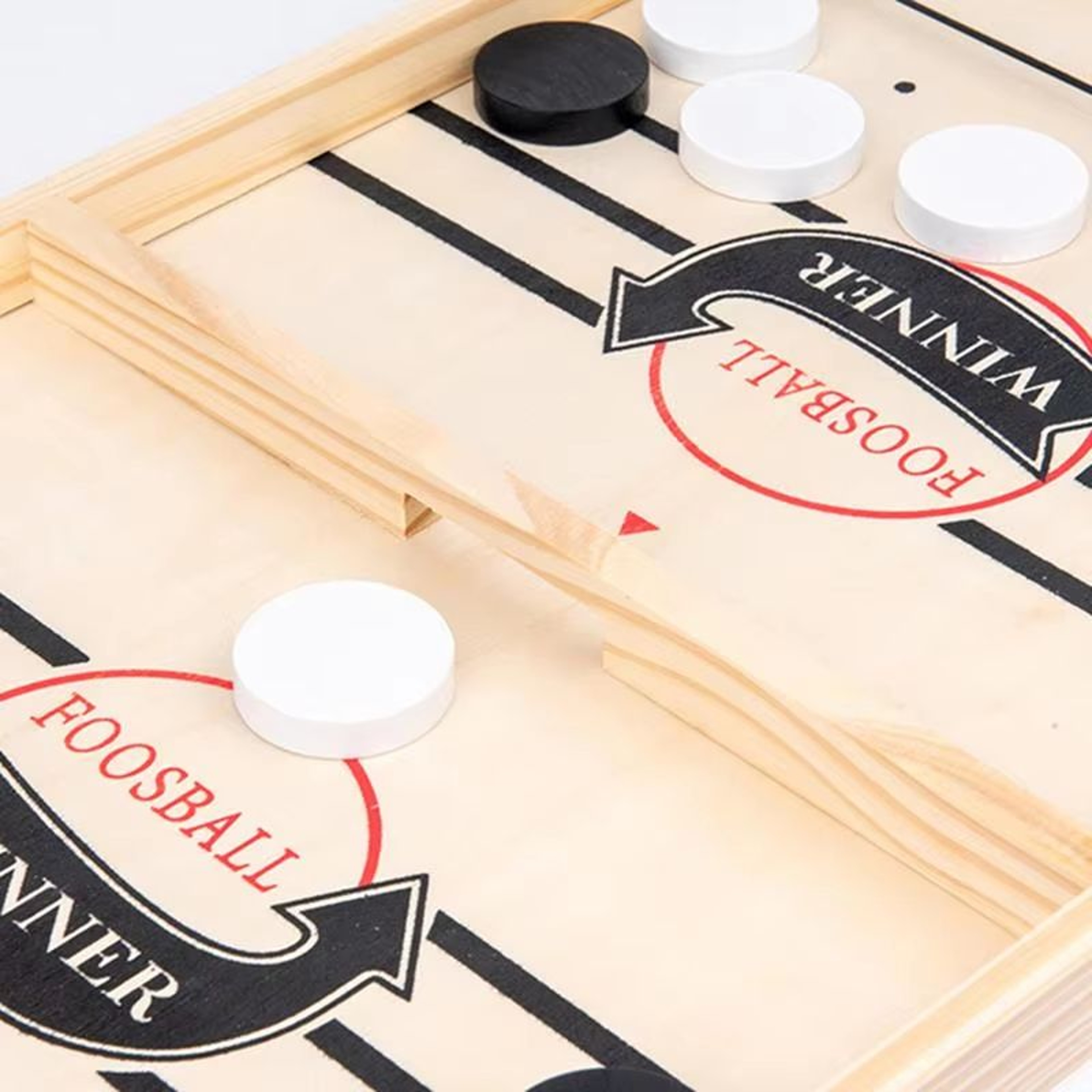 Wooden Table Football Game For Kids  Adults TwoPlayer Tabletop Soccer Battle 3