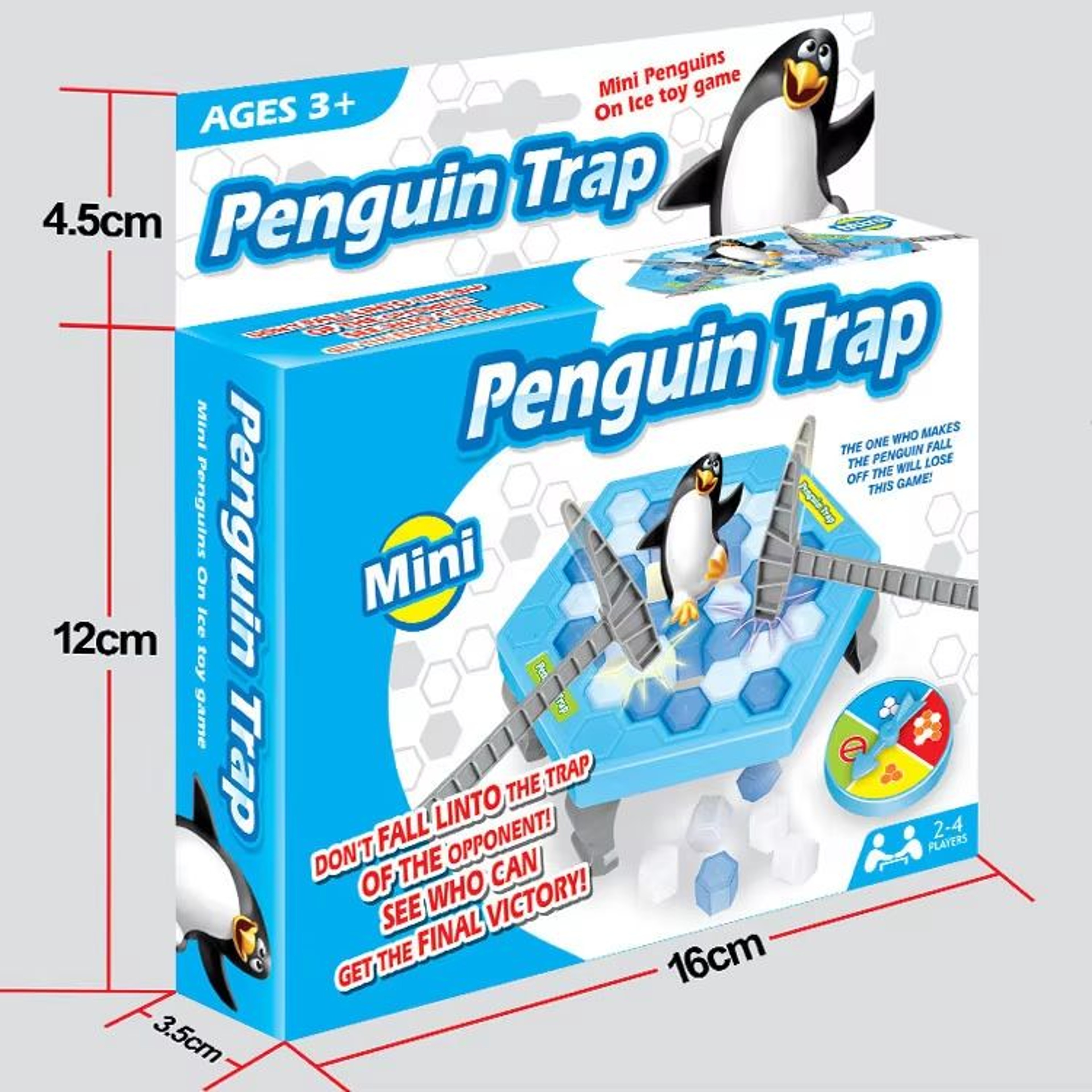Save The Penguin Ice Break Table Game Family Puzzle Challenge With Spinner 10