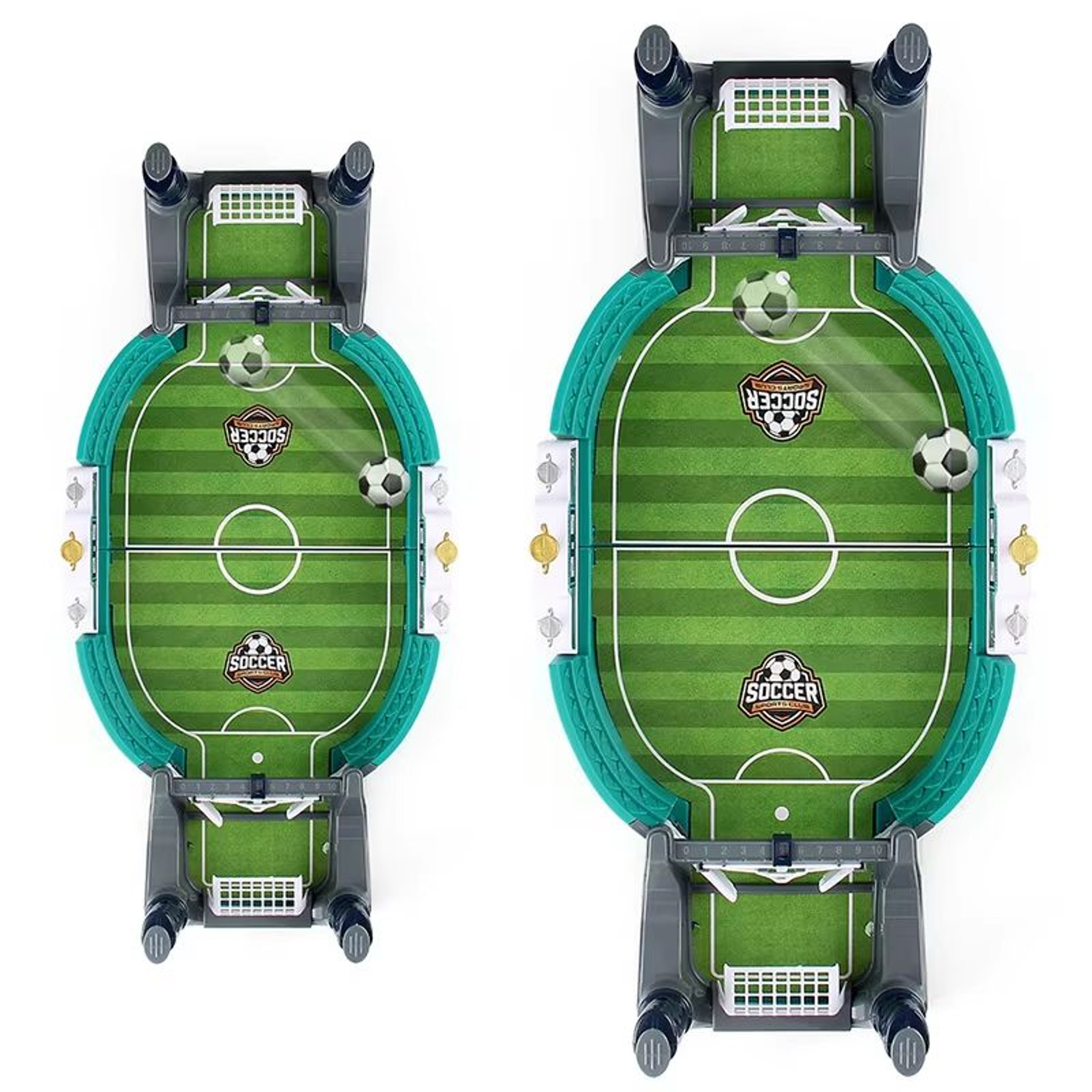Tabletop Soccer Game Catapult Match With Score Sliders fast 2player Tabletop Fun 3