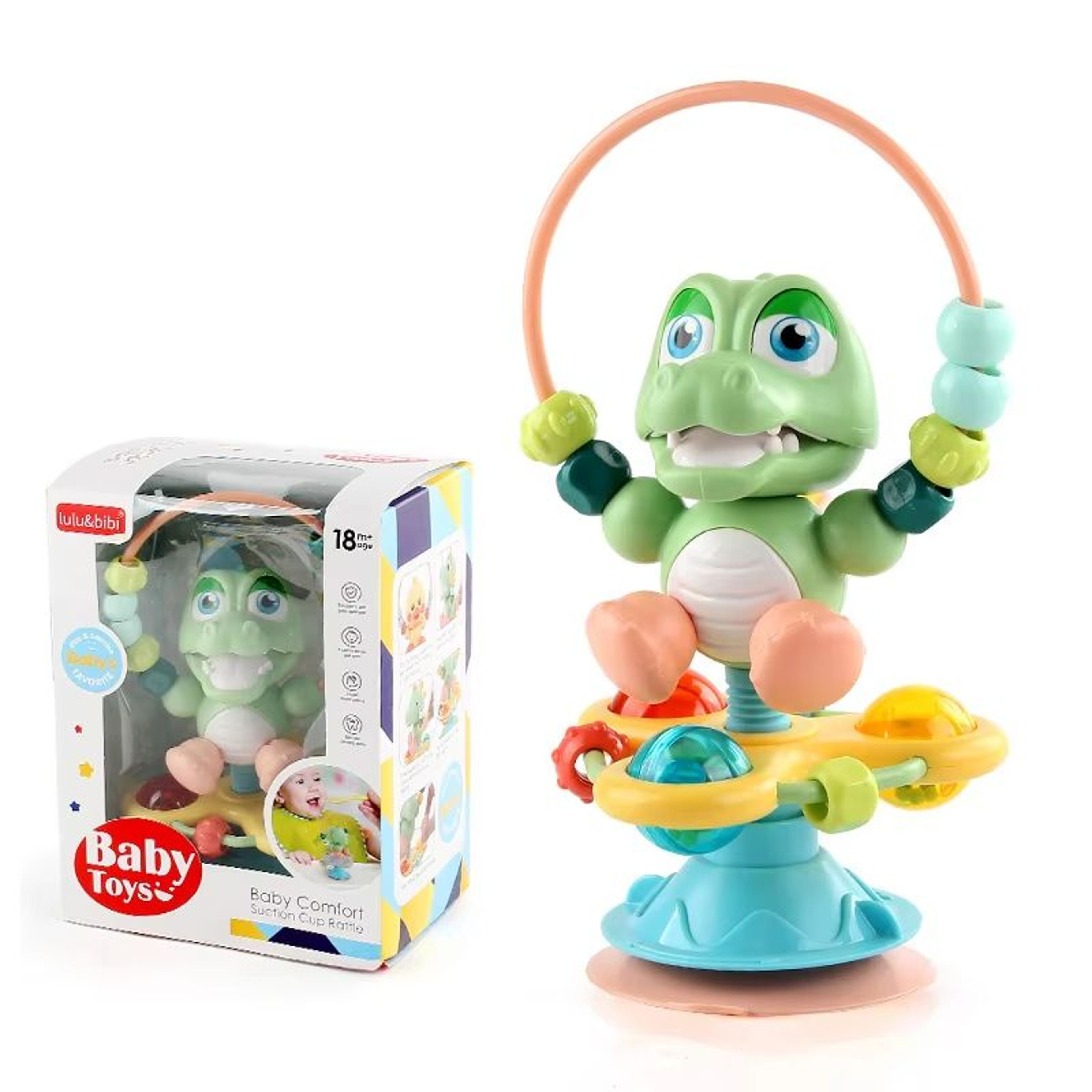 SootheSpin Suction Cup Musical High Chair Toy 9