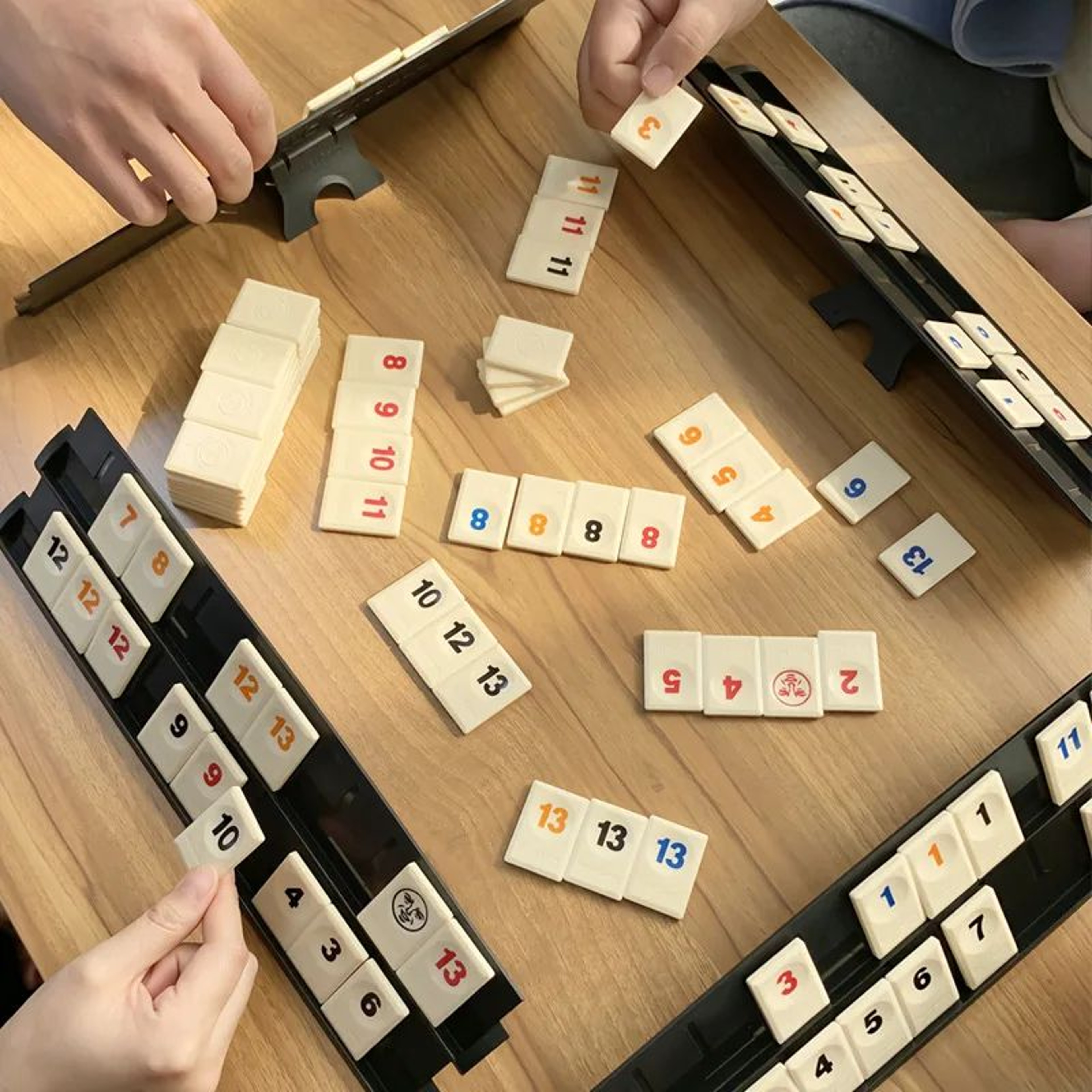 Israeli Digital Mahjong Cards Table Game  Multiplayer Strategy Party Board Game For Adults 0