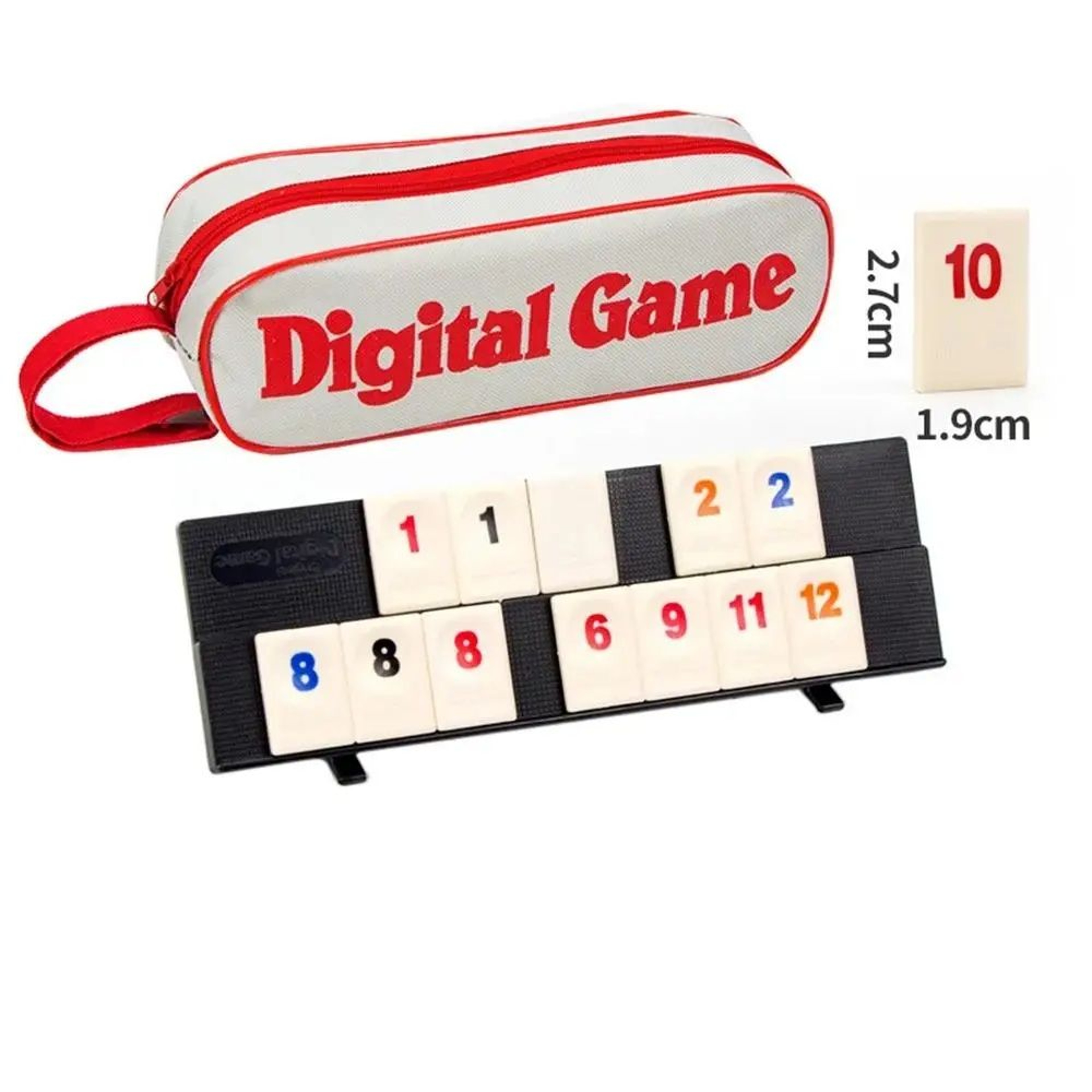 Israeli Digital Mahjong Cards Table Game  Multiplayer Strategy Party Board Game For Adults 4