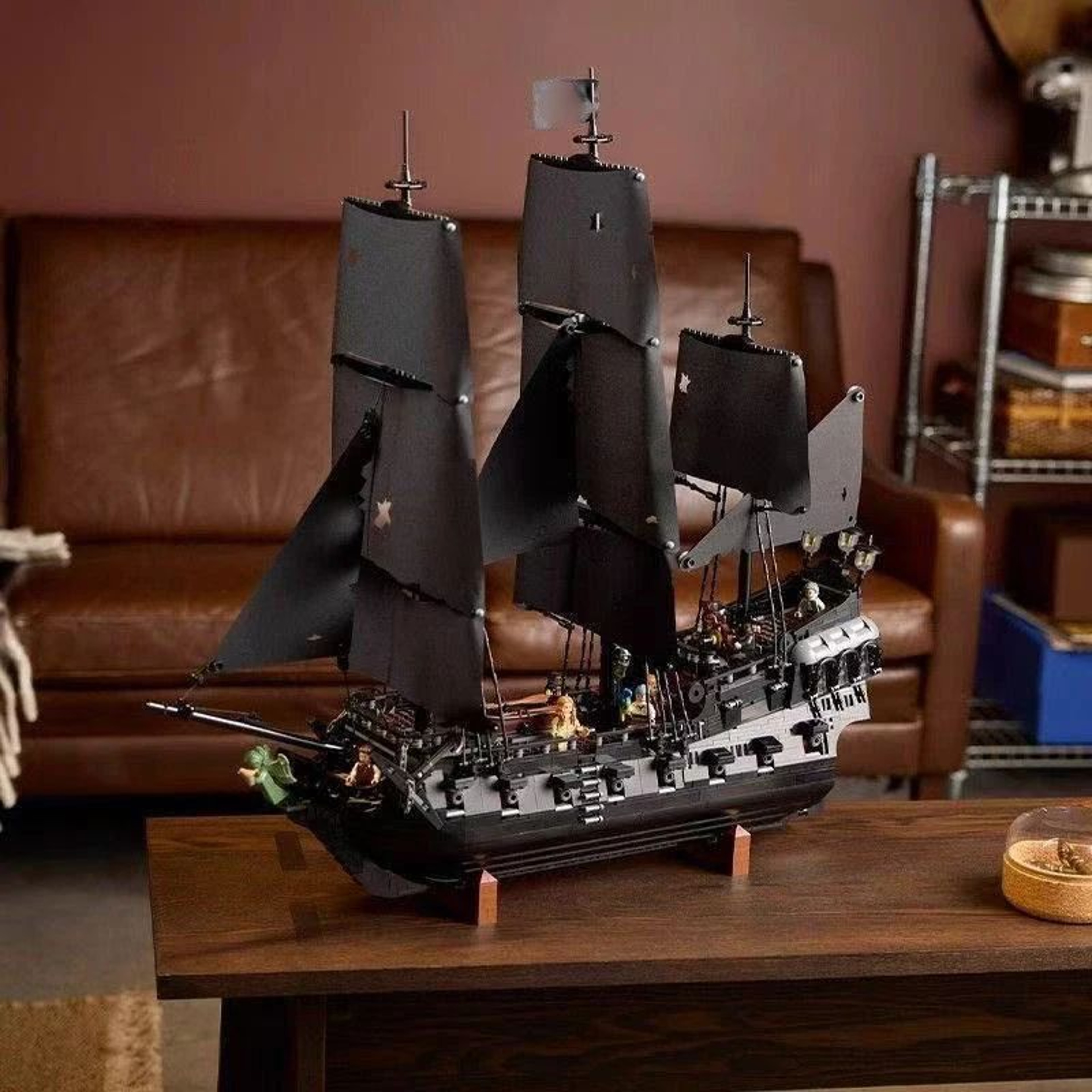 Sparrow Pirate Ship Building Blocks  Detailed Sailboat Ship Model DIY Construction Set 2