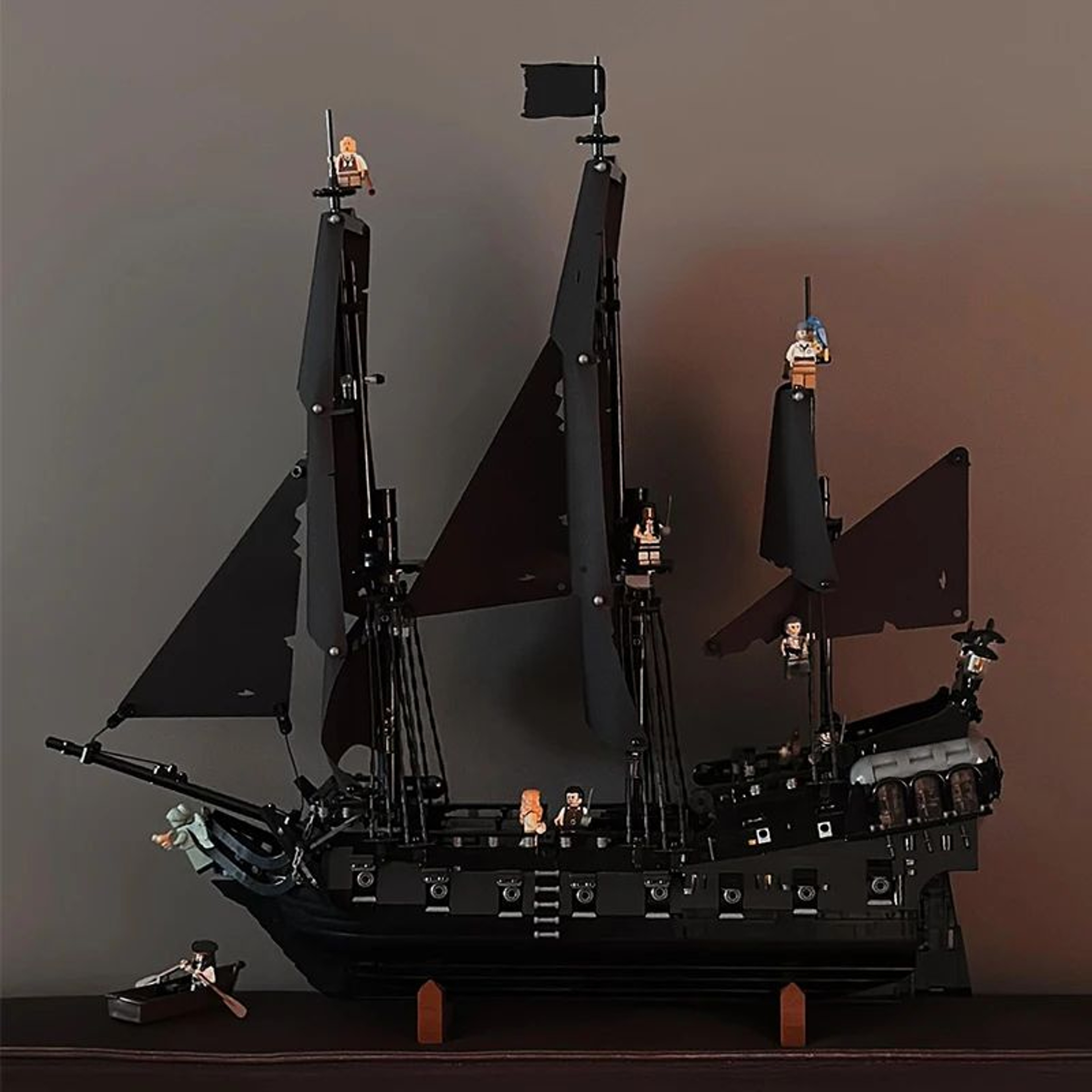 Sparrow Pirate Ship Building Blocks  Detailed Sailboat Ship Model DIY Construction Set 3