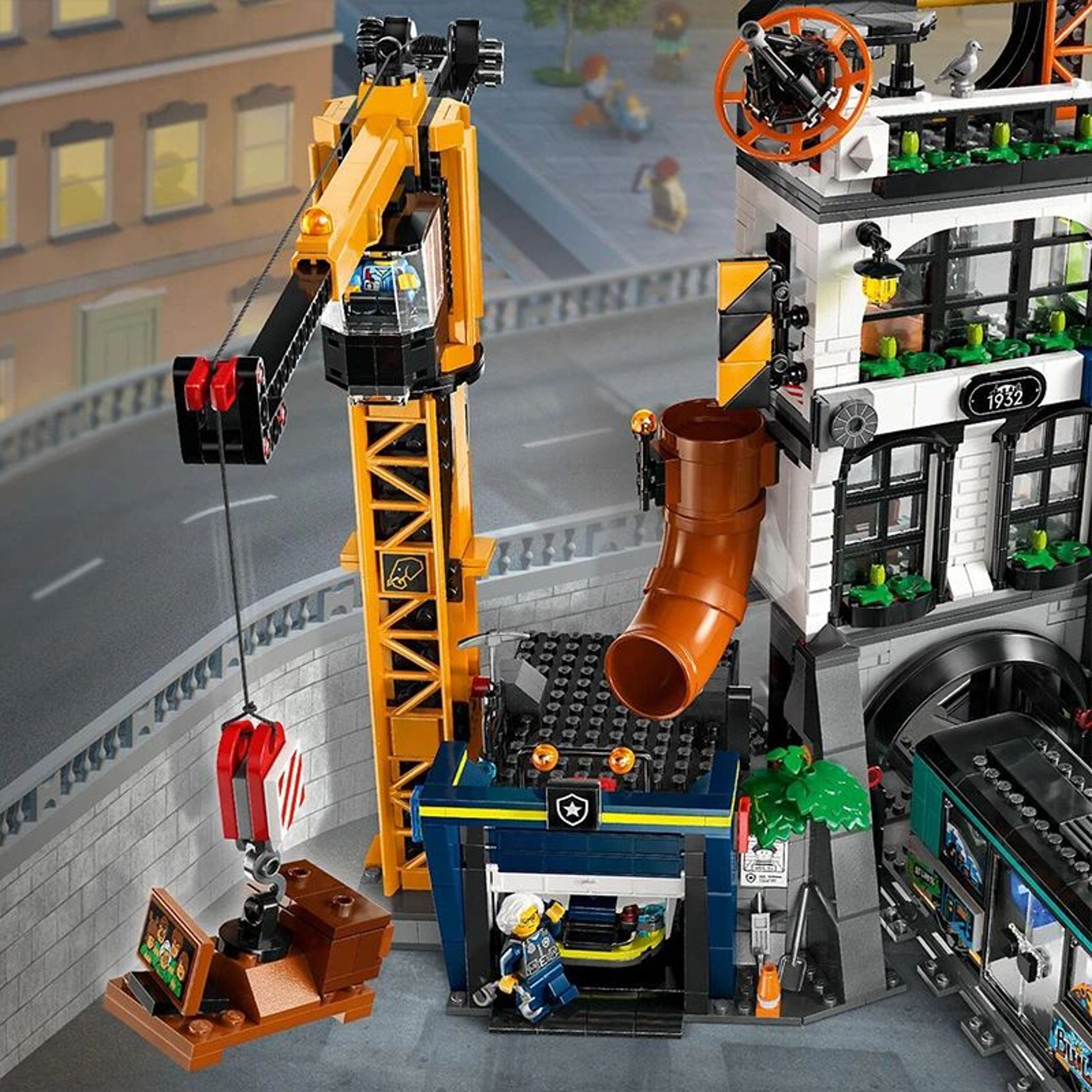 City Tower Battle Architecture Building Set  Street View Model Building Blocks For Kids  Adults 2