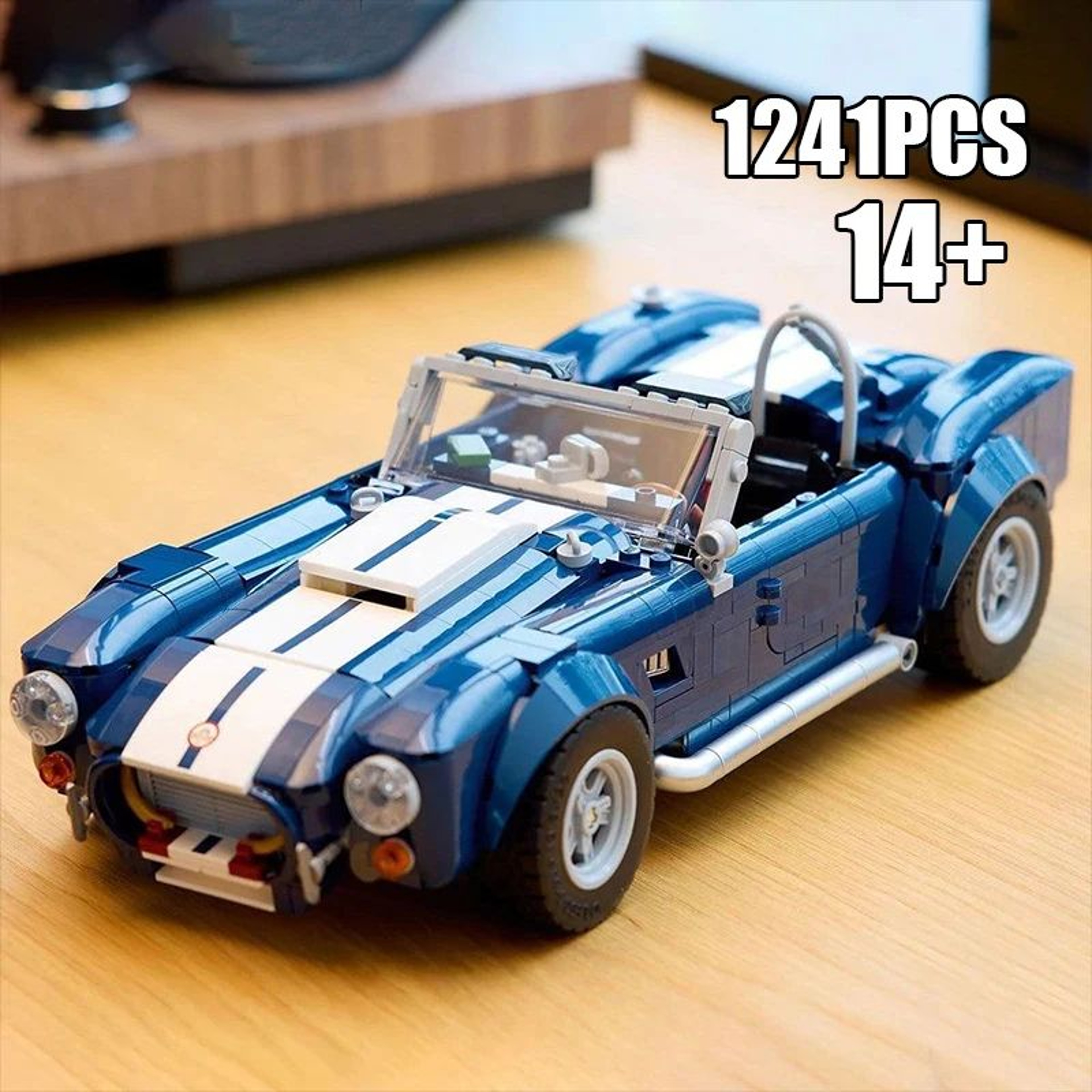COBRA Technic Supercar Building Set  1241 Piece DIY Supercar Model Kit For Collectors 3
