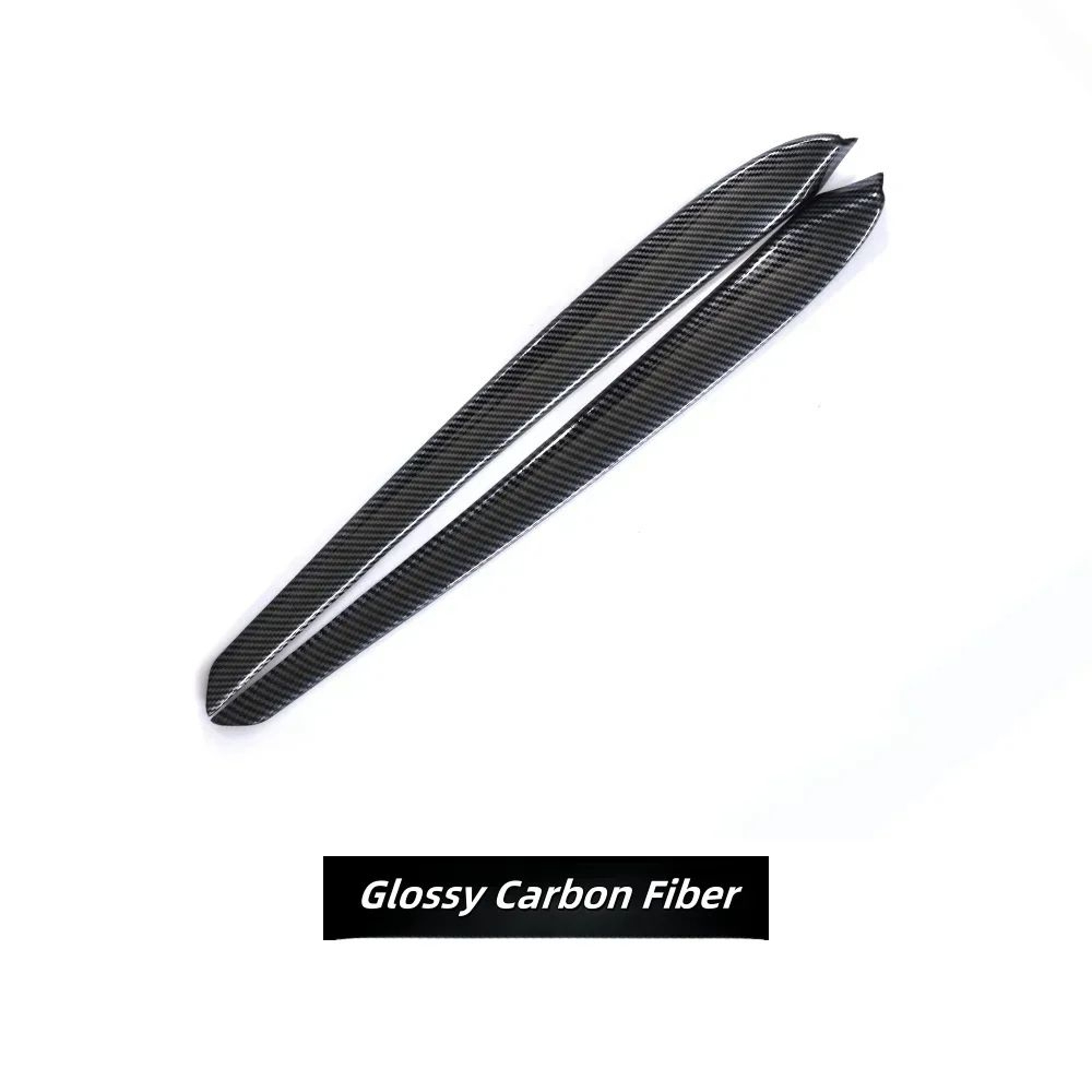 Carbon Fiber Interior Trim Cover Set For Tesla Model 3  Model Y  Door  Console Panel Decoration 3