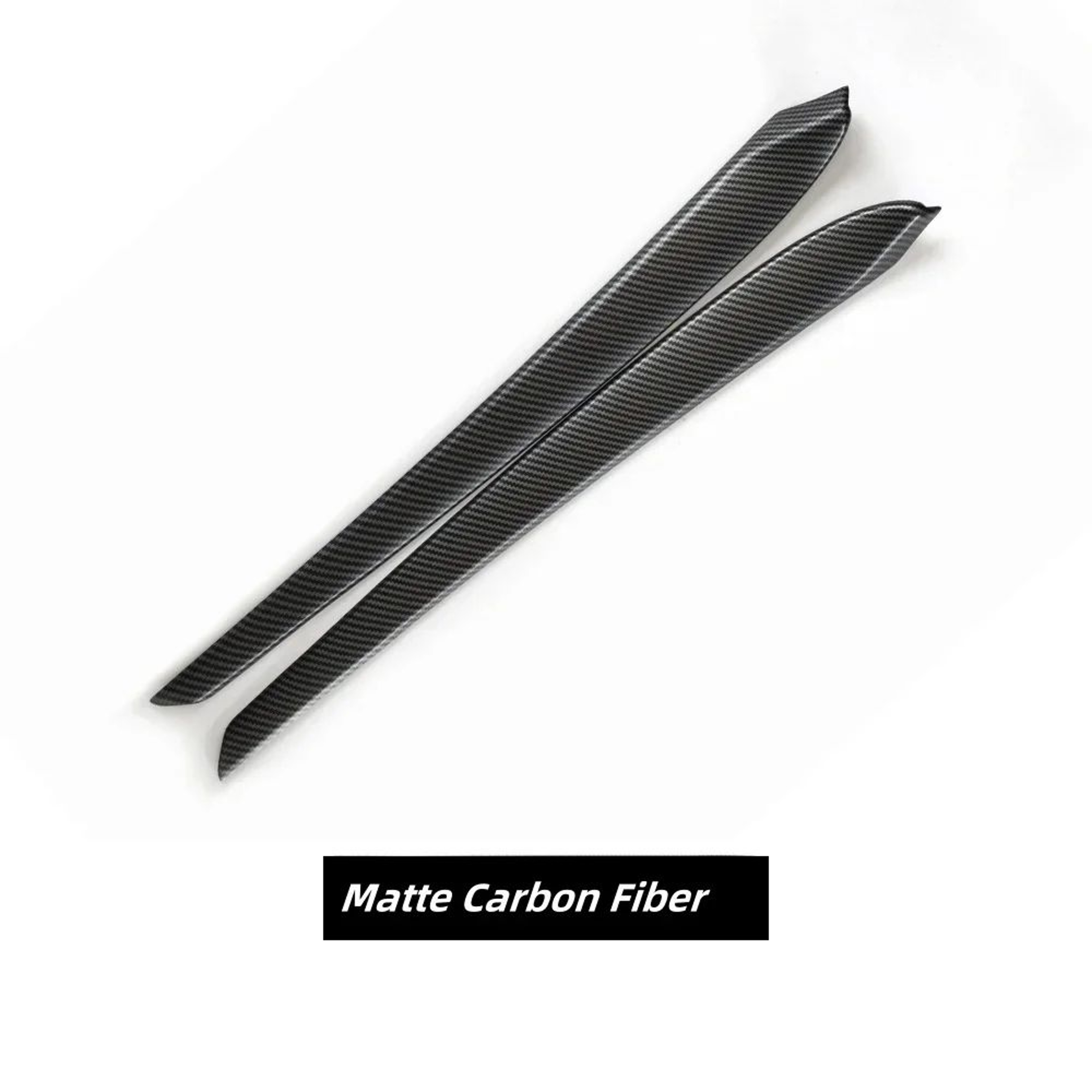 Carbon Fiber Interior Trim Cover Set For Tesla Model 3  Model Y  Door  Console Panel Decoration 5