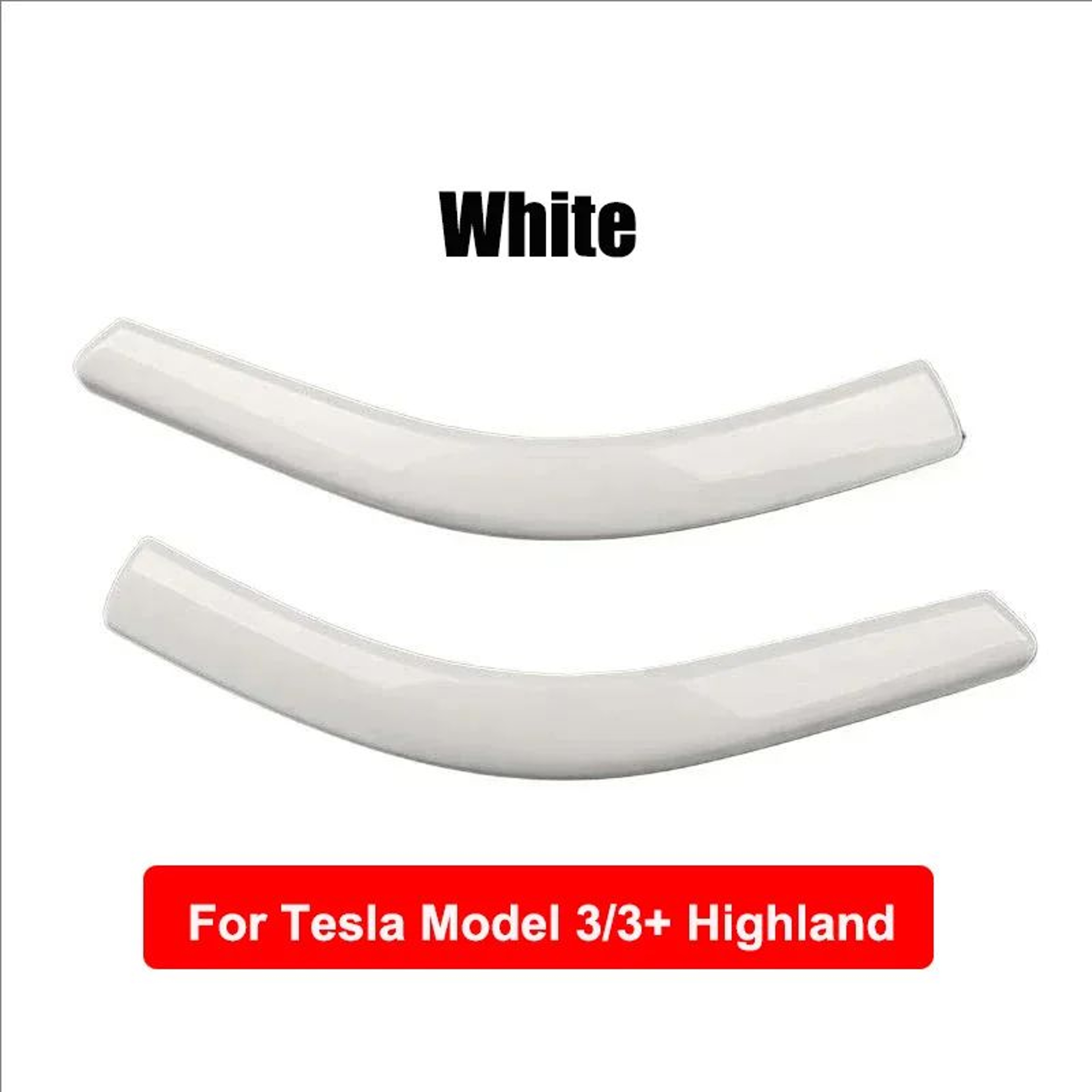 Tesla Rearview Mirror Protection Strips For Model Y Juniper 2025  Model 3 Highland  ABS Mirror Anti 3