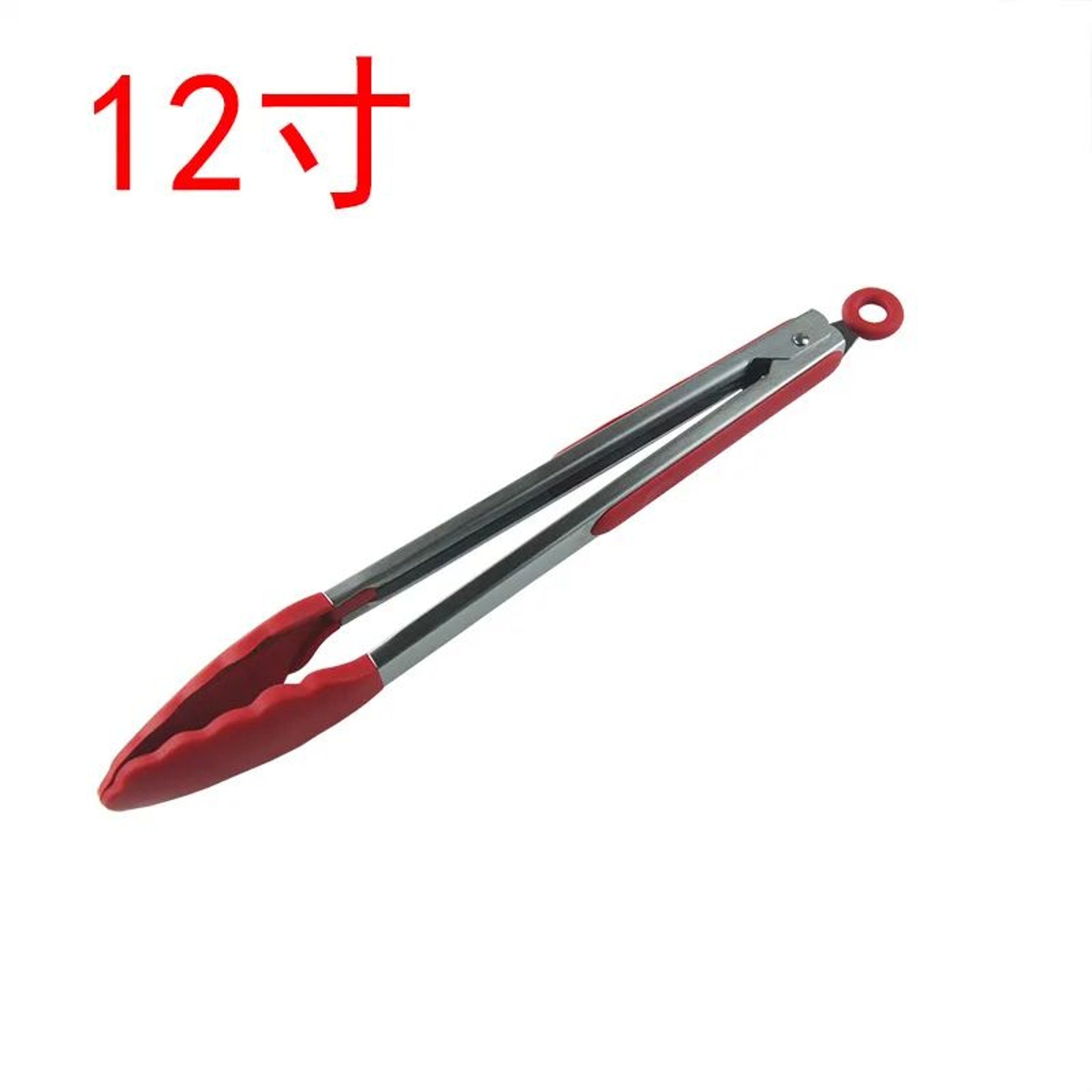 Stainless Steel Silicone Kitchen Tongs  Locking BBQ Cooking Tongs With NonSlip Tips 7912 Inch 10