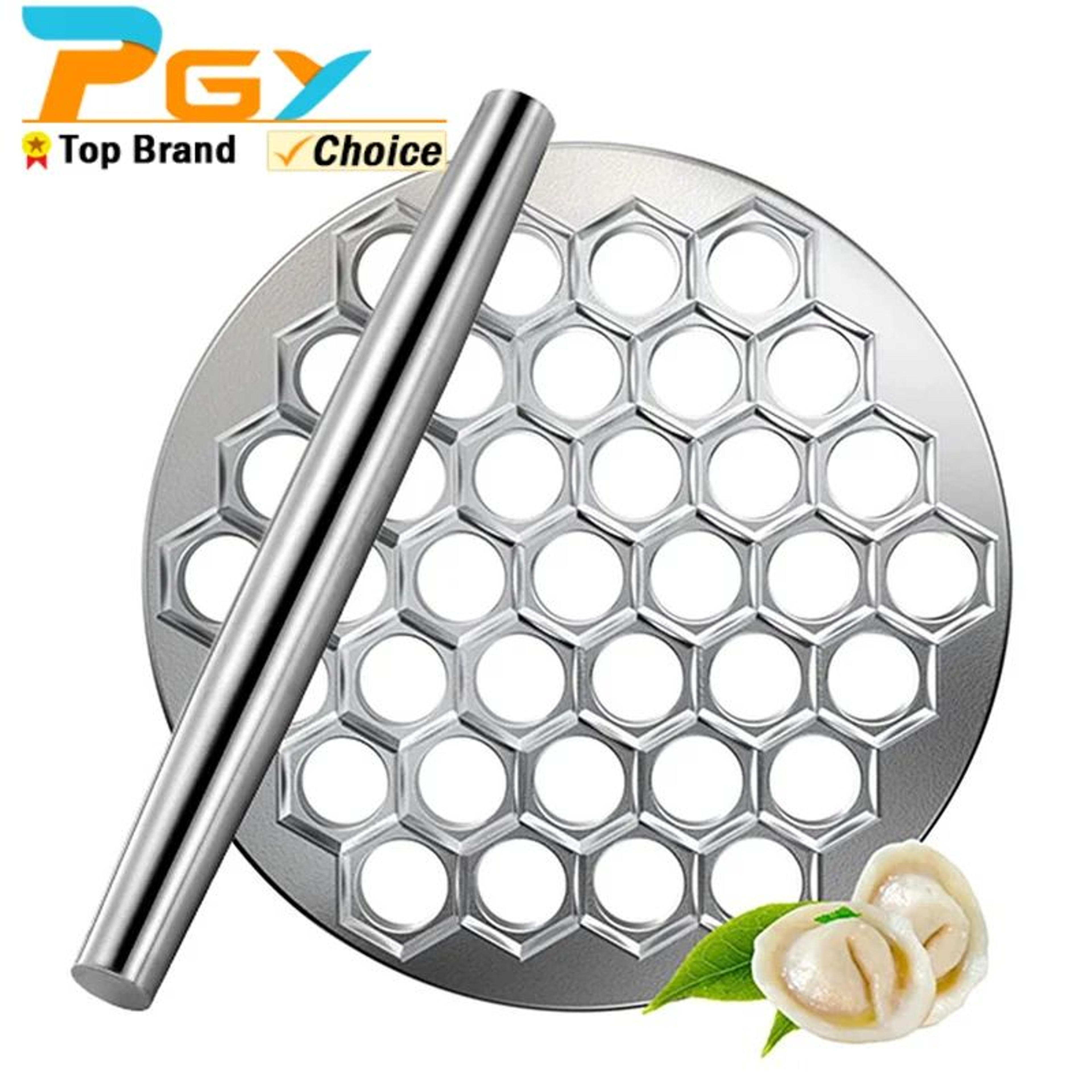Russian Ravioli Maker Dumpling Mold  37Hole Pelmeni Mold Aluminum Dumpling Press 0
