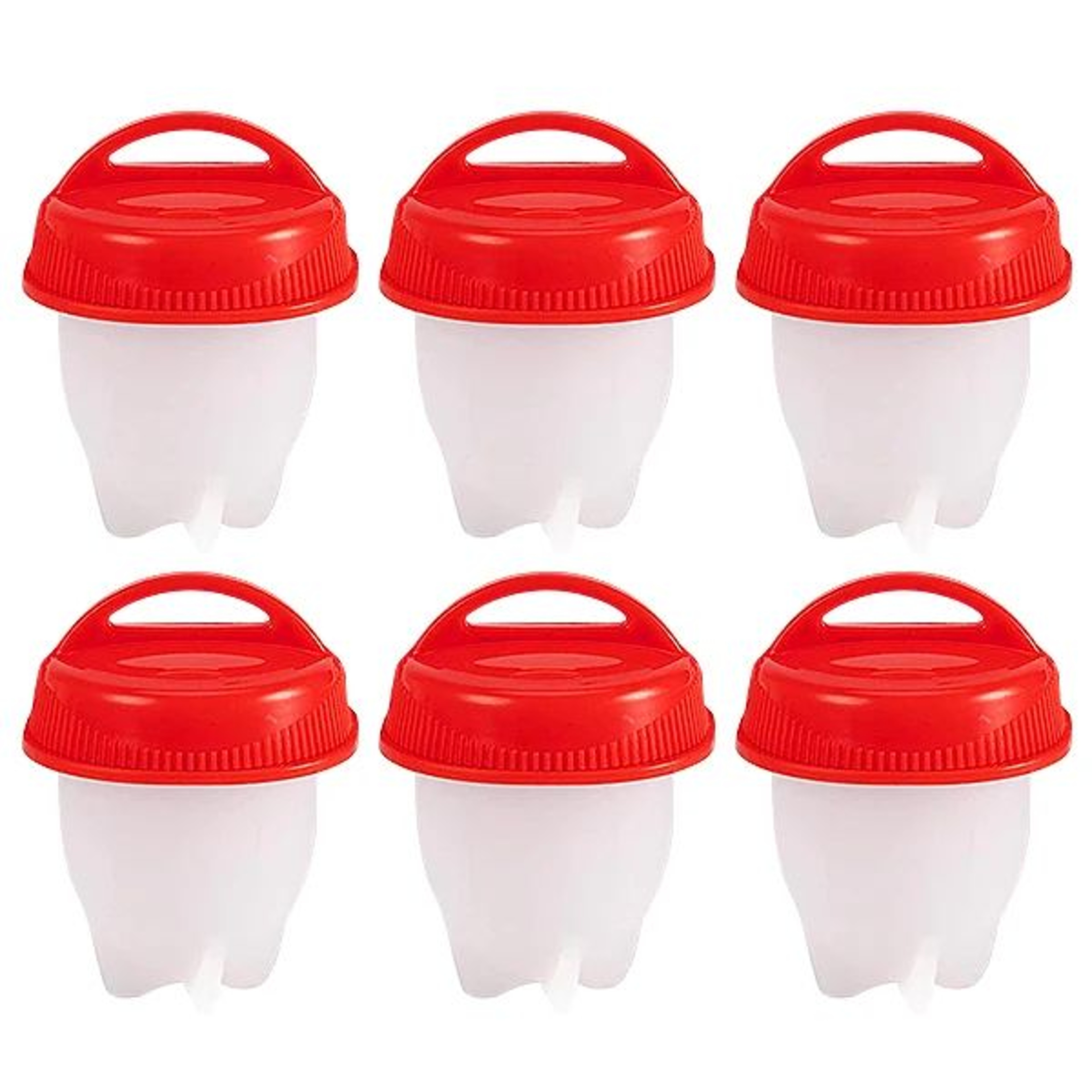 Silicone Egg Poacher Cups BPAFree  Nonstick Egg Boiler  Steamer Set 3 Or 6 Pieces 7