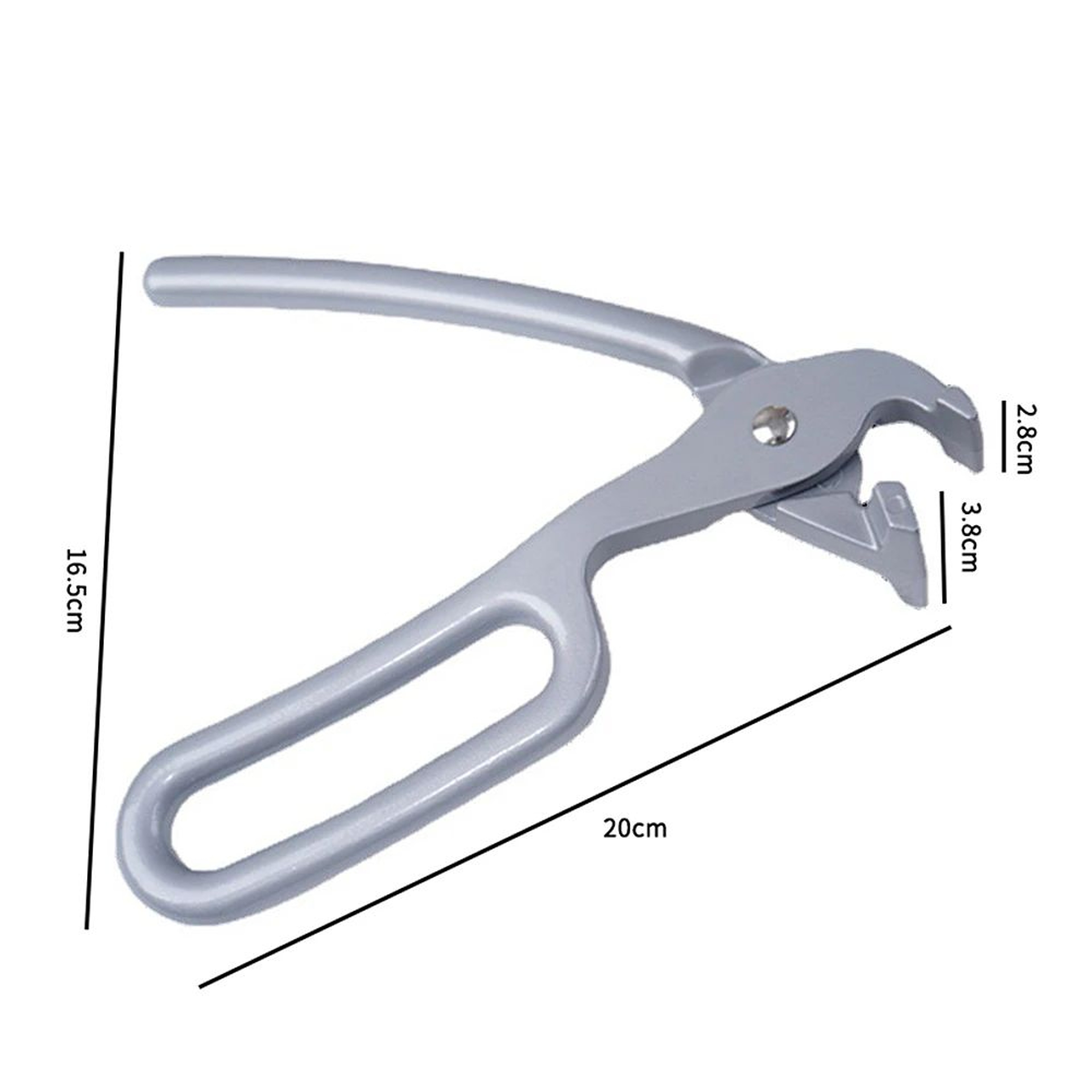 HeavyDuty Pizza Pan Gripper  Cast Aluminum Oven Pan  Hot Dish Tongs 2