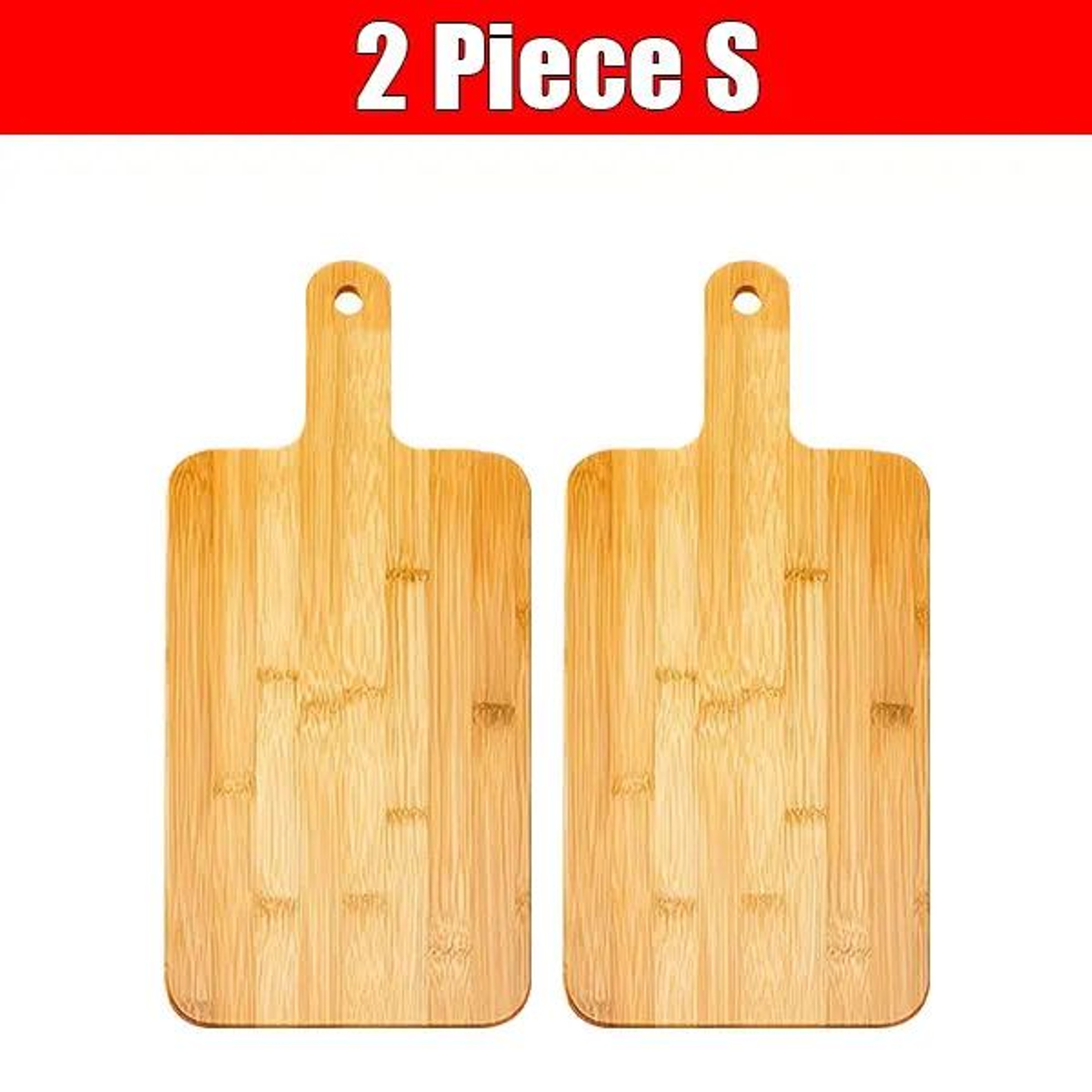 Bamboo Wooden Serving Board With Handle  Pizza  Steak Cutting Board For Everyday Prep And Serving 7