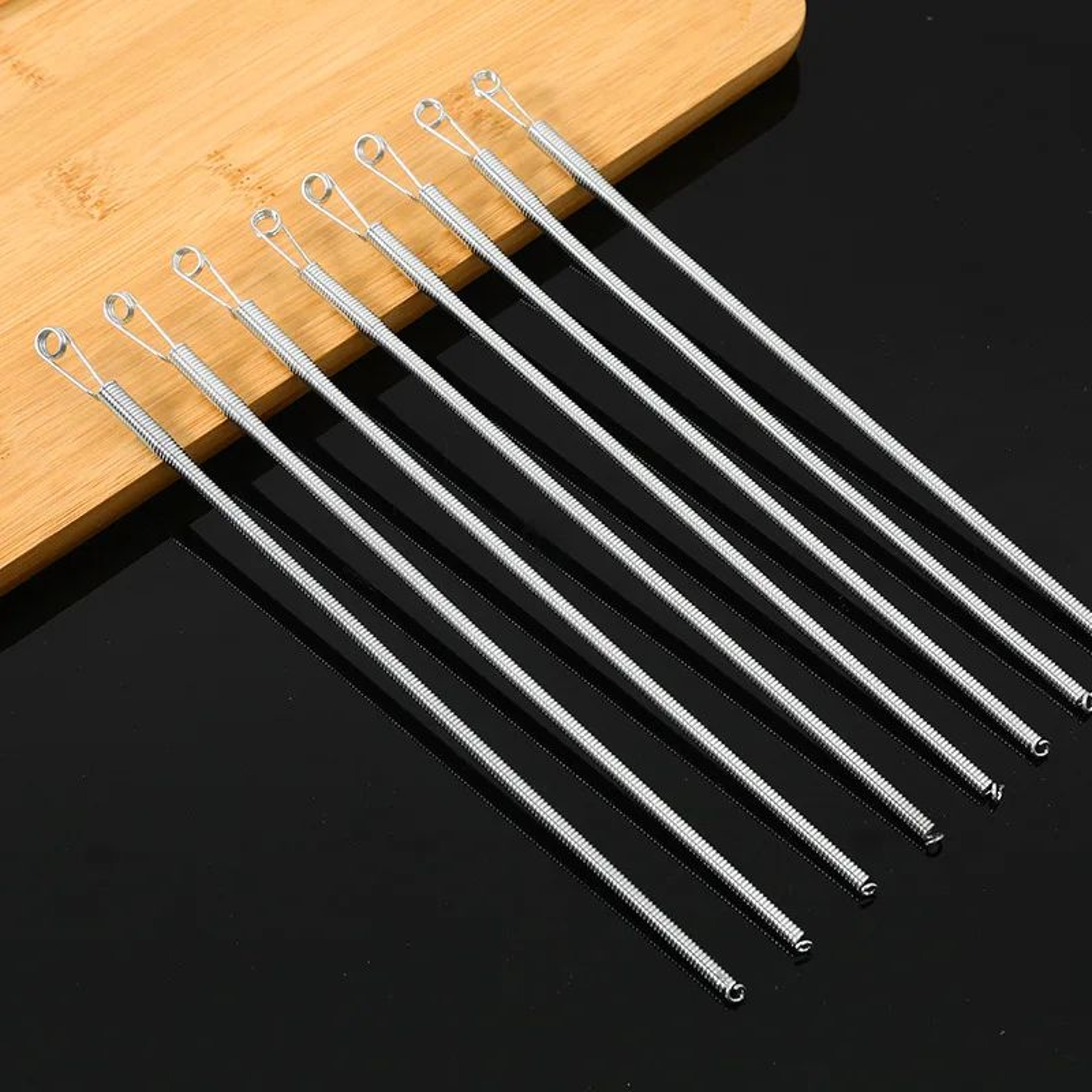 Spring Drawstring Threader Clips  Easy Drawstring Replacement Tool For Hoodies  Pants 2PCS 1