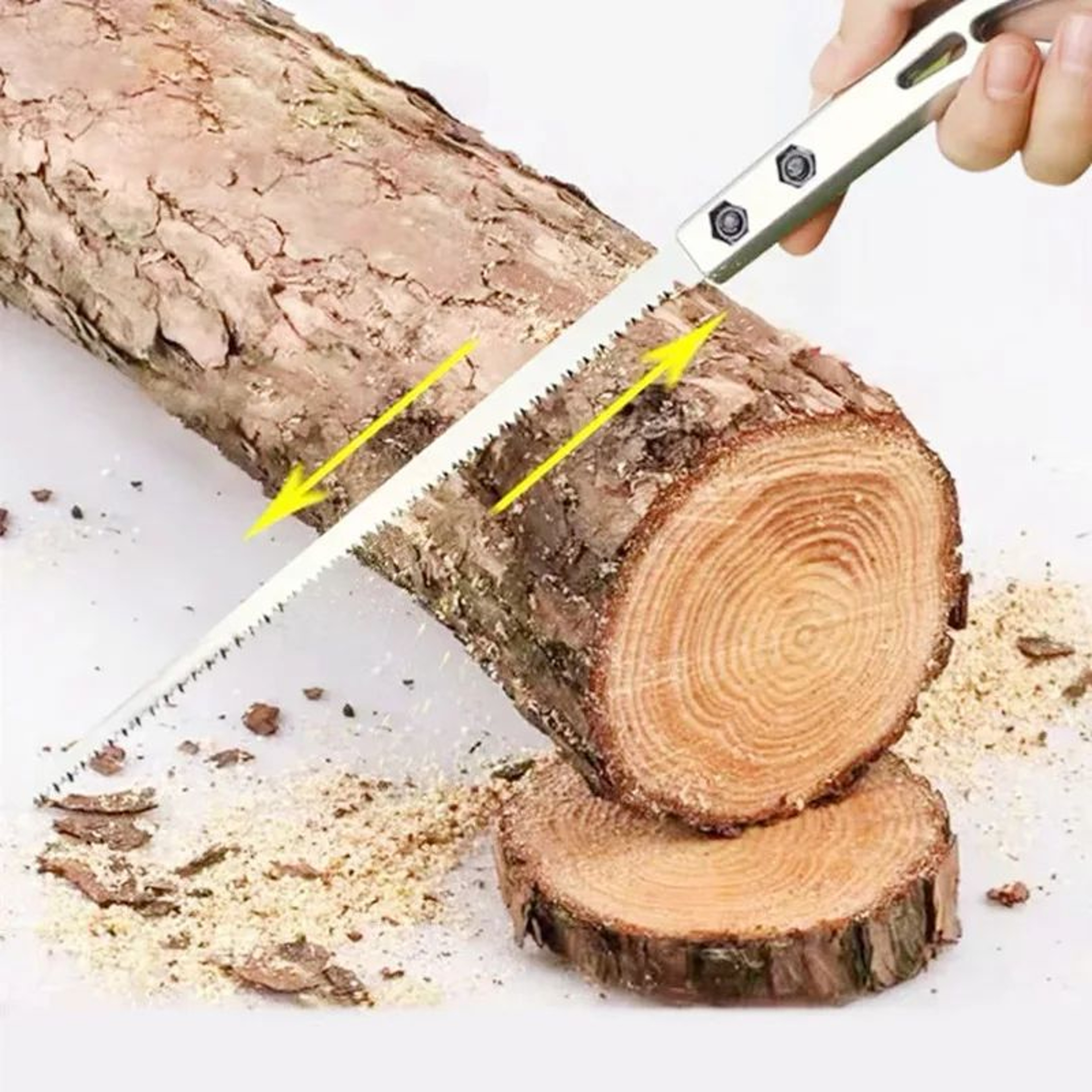 SK5 Steel Hand Saw With Wooden Handle  340mm Woodworking Saw For Garden  Panel Cutting 4
