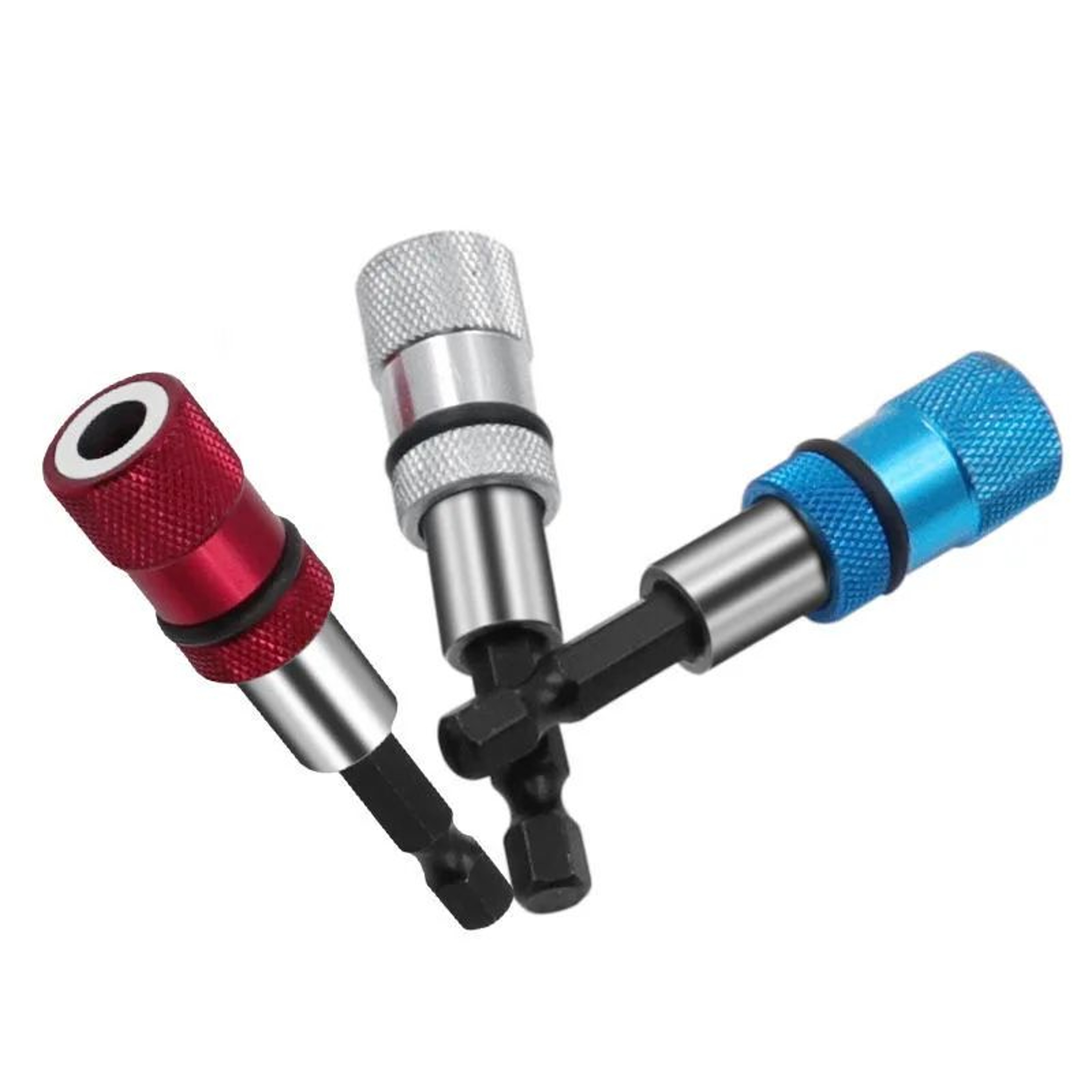 Adjustable Screw Depth Stop Drywall Magnetic Bit Holder  14 Hex Shank Screwdriver Extension 3