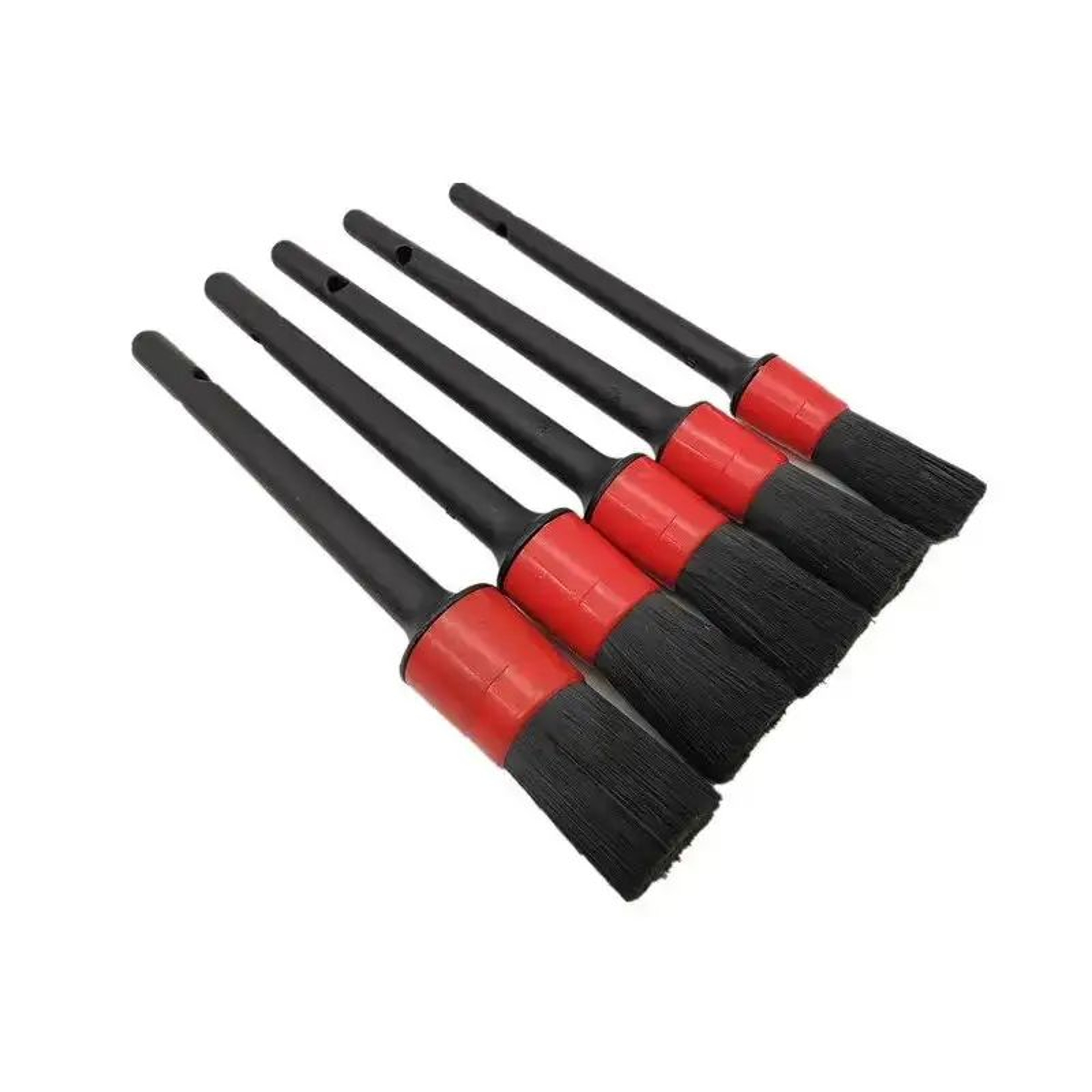 5Piece Car Detailing Brush Set  Interior  Wheel Cleaning Brushes For Auto Care 4