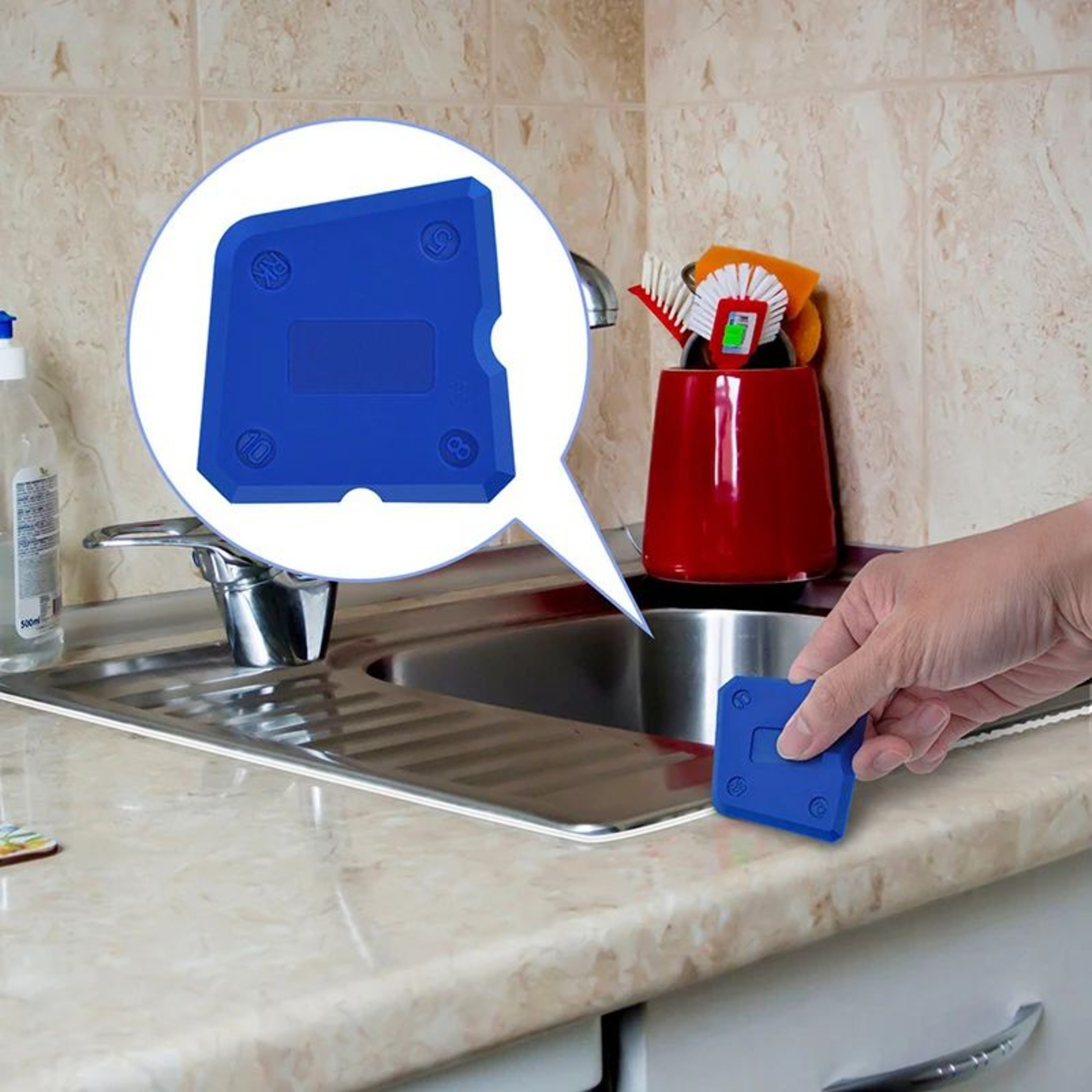 4Piece Silicone Caulking Tool Set  Sealant Scraper  Grout Remover For Home Finishing 2
