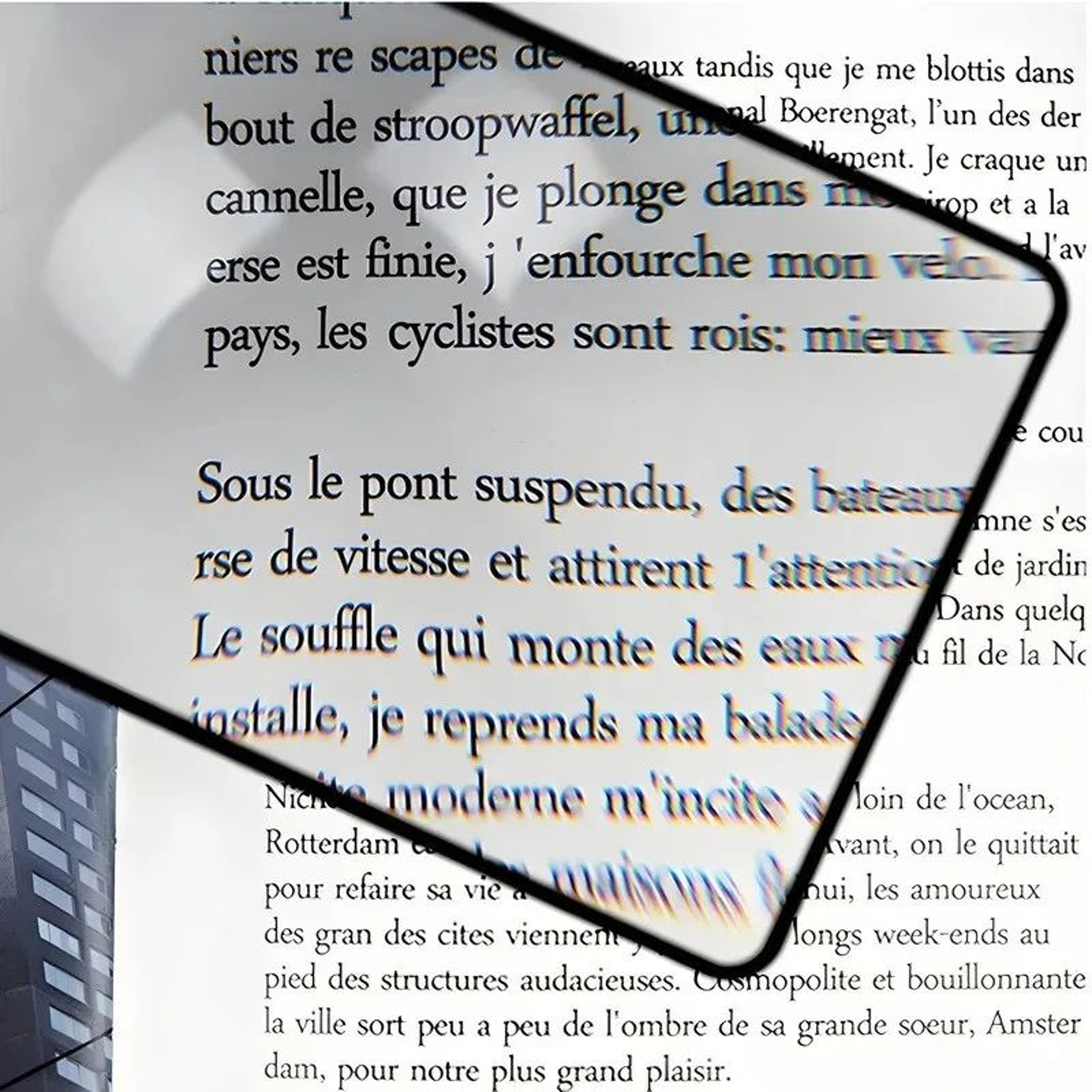 FullPage Reading Magnifier  Large Sheet Magnifying Glass For Books  Documents 2